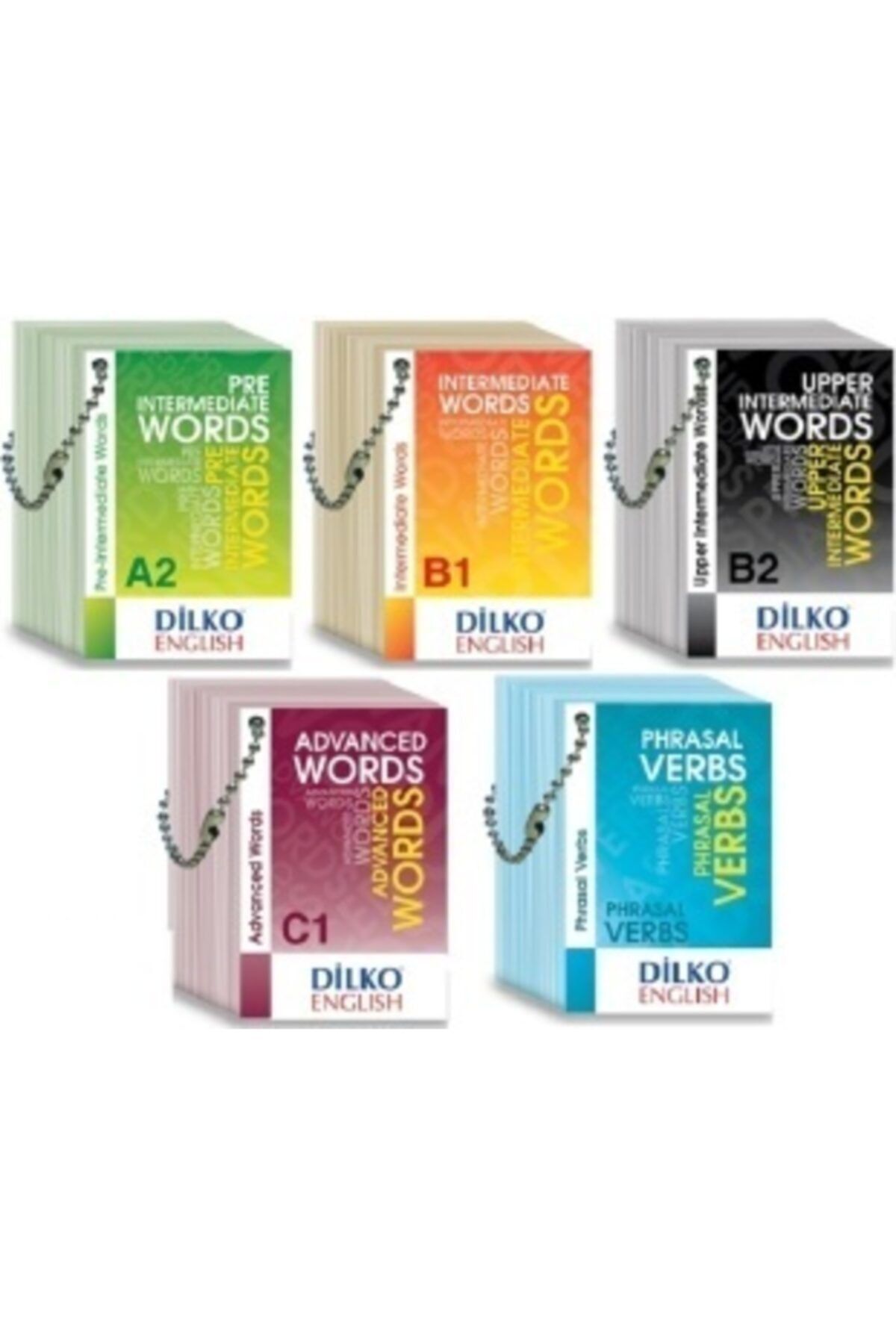 Dilko Yayıncılık Kelime Kartları A2-b1-b2-c1-phrasal Verbs