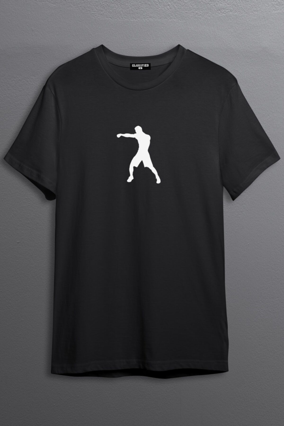 Glorified Boks Tasarım Baskılı Spor T-shirt