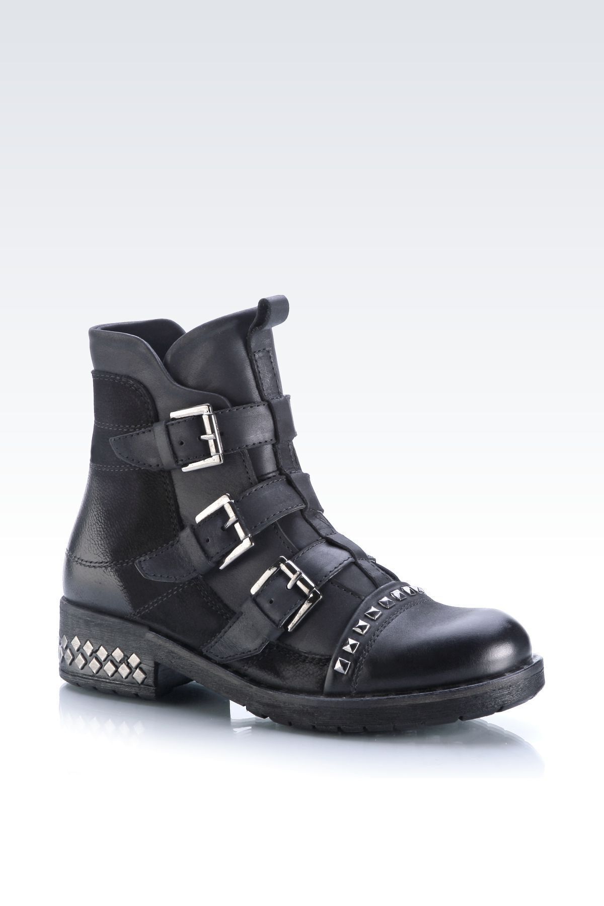 ROE&DOE Rafellı Bayan Hakiki Deri Bot & Bootıe - Genuıne Leather Boots %100 Gerçek Deri