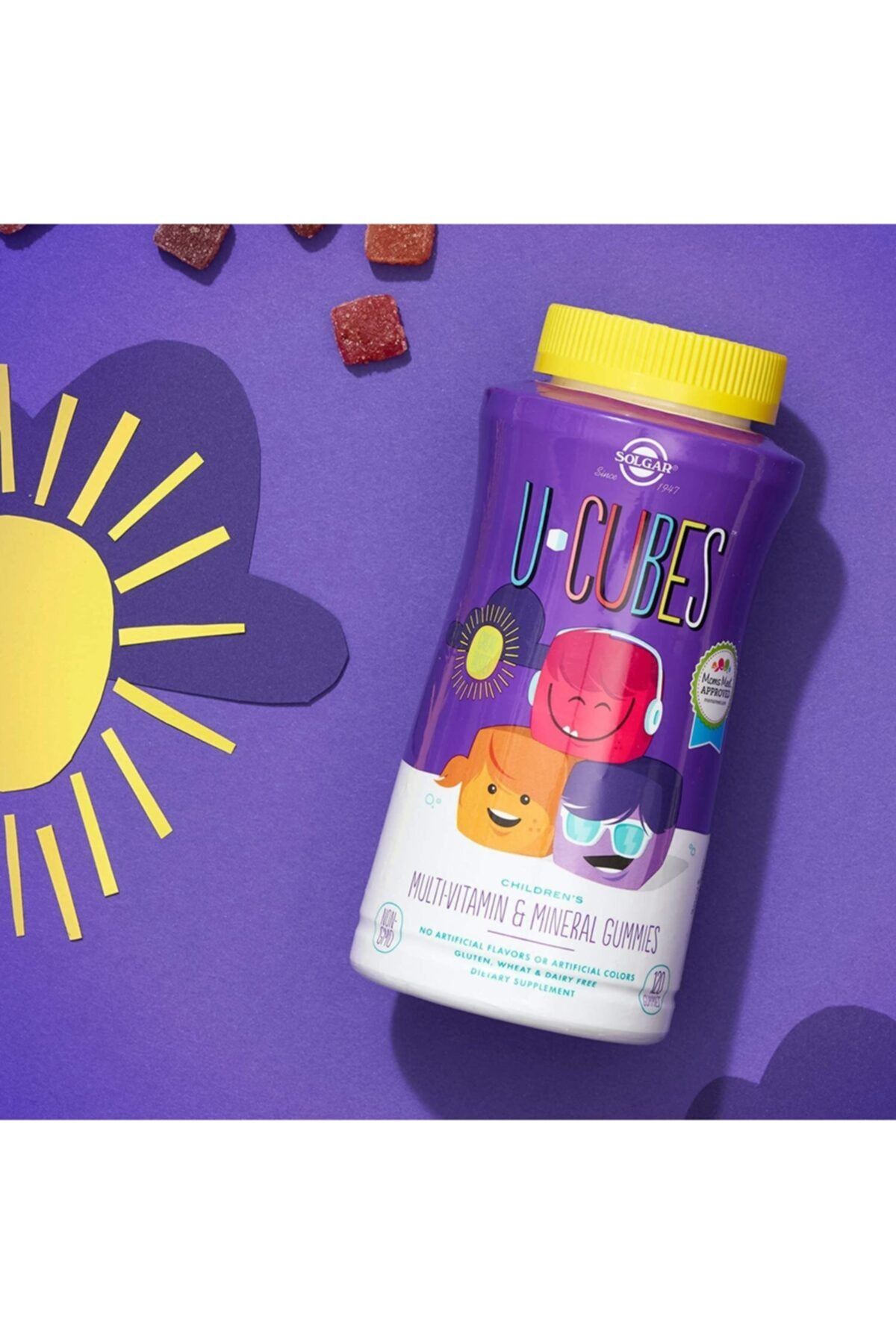 Solgar U-cubes Children's Multi-vitamin & Mineral 60 Gummies