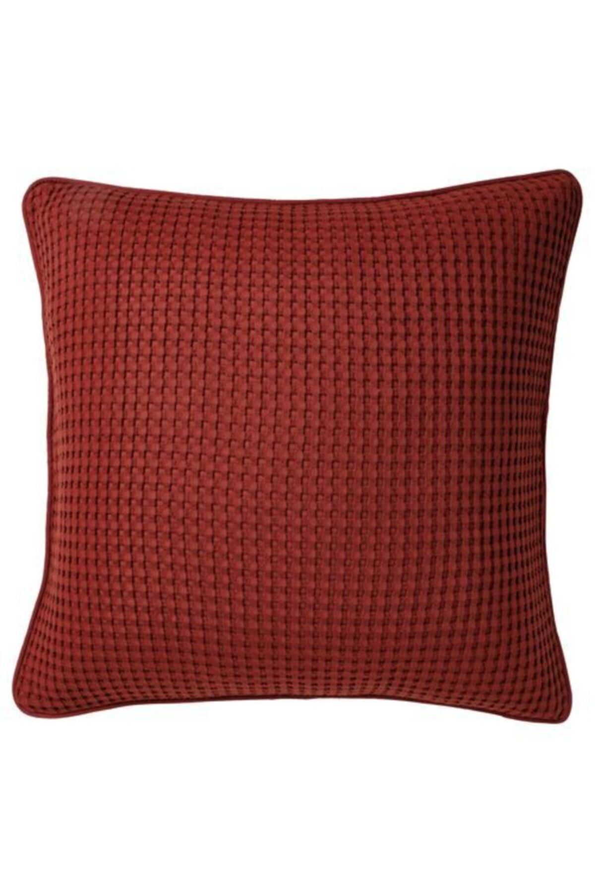 IKEA Minder-kırlent Kılıfı, Meridyendukkan Kırmızı Renk 50x50 Cm %100 Pamuk Ev Dekorasyon-kılıf