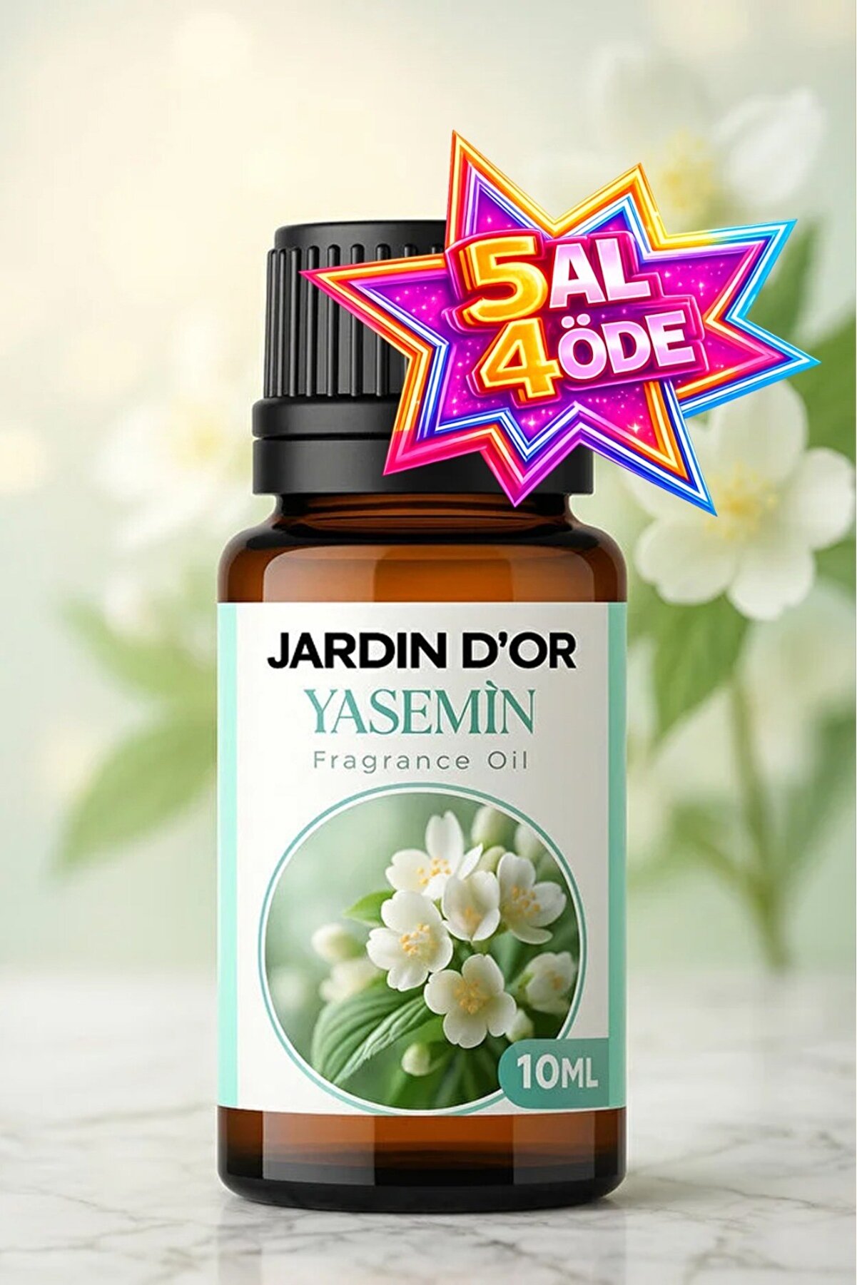 JARDIN D'OR Yasemin Uçucu Koku Yağı Buhurdanlık Yağı 10 ML