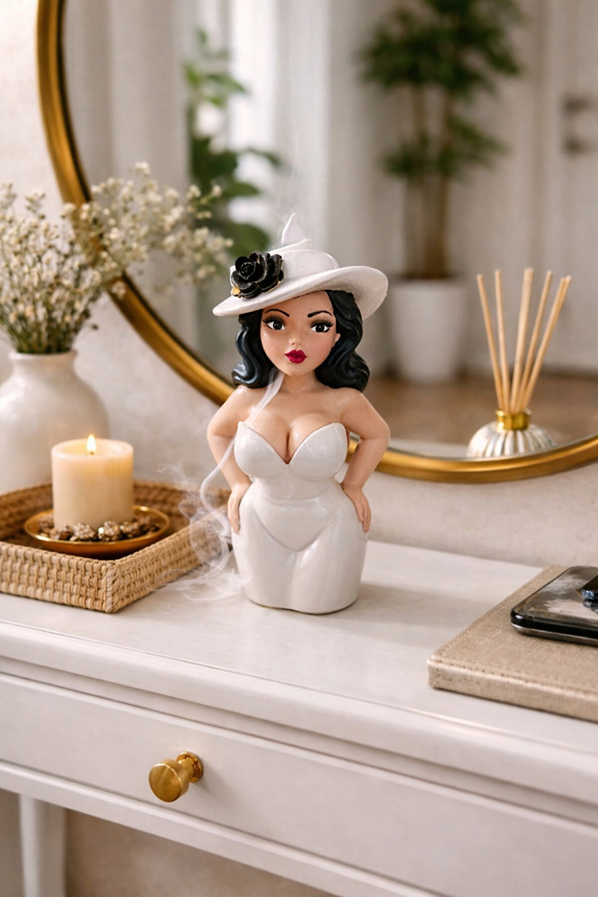 ps_studio.handmade El Yapımı Geri Akışlı Tütsülük - Tütsü Hediyeli