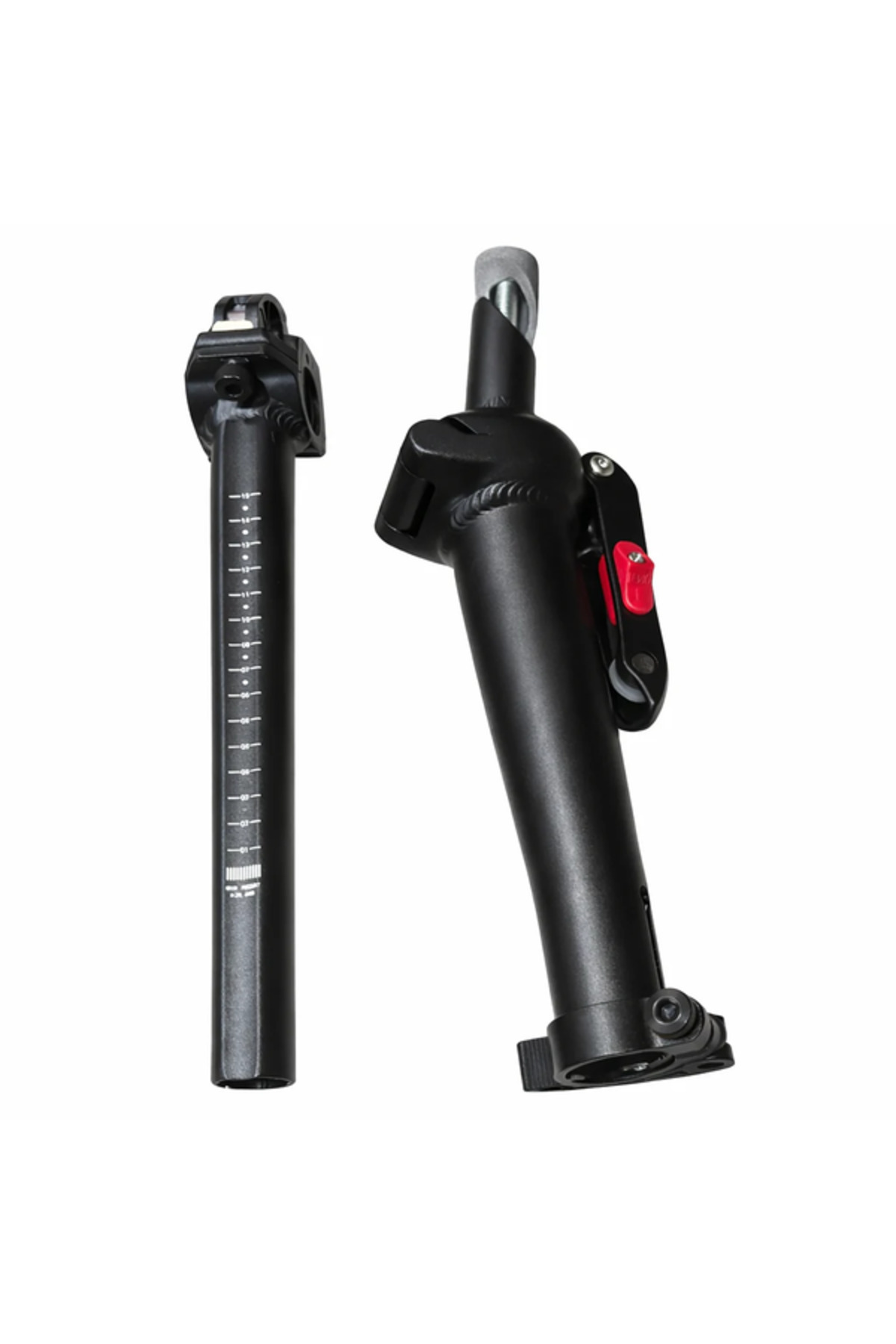 BikeWay Katlanır Bisiklet Gidon Boğazı 28.6 Alüminyum Siyah 2 Parça