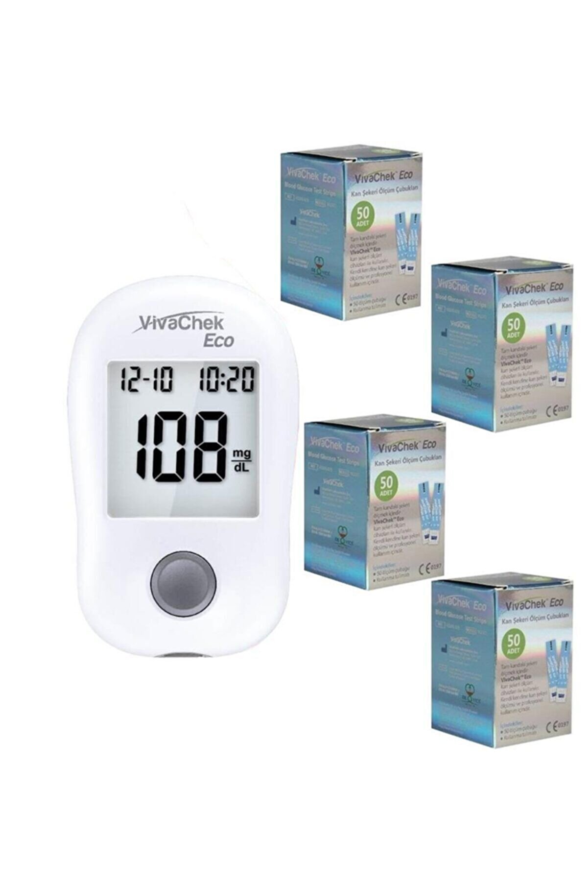 Allians Eco Ölçüm Cihazı ve 200 Adet Strip ile Sağlıklı Takip Seti