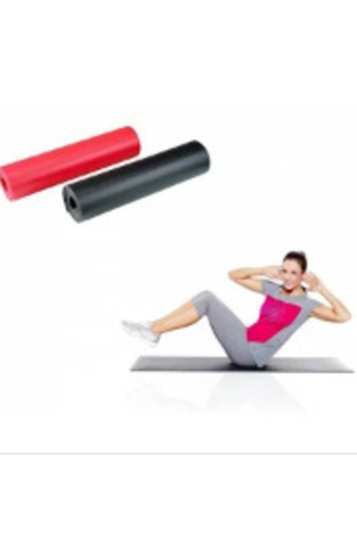 Bifirsat Mekik Şınav Fitness Matı Minderi Yumuşak Spor Egzersiz Aleti