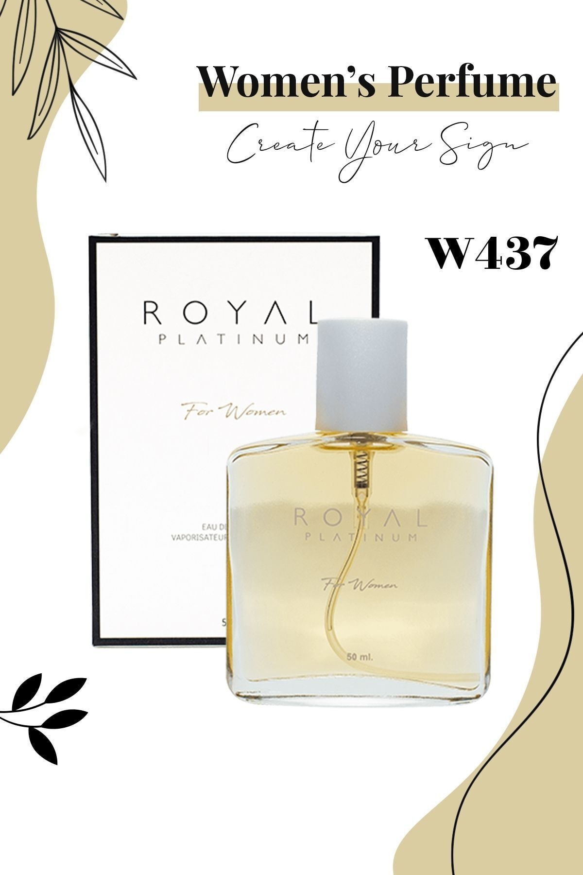 Royal Platinum W437 Edp 50 ml Kadın Parfüm
