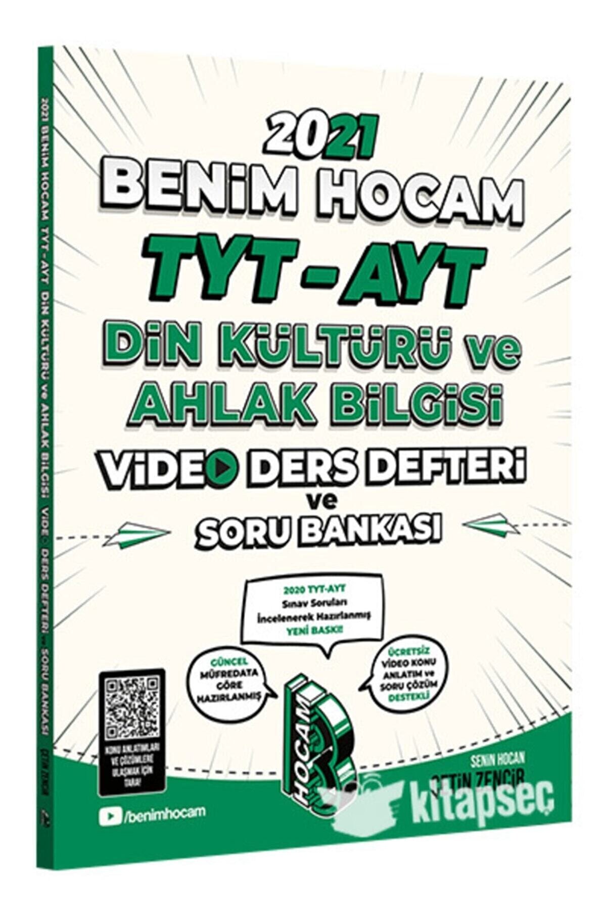 Benim Hocam Yayınları Tyt Ayt Din Kültürü ve Ahlak Bilgisi Video Ders Notları ve Soru Bankası