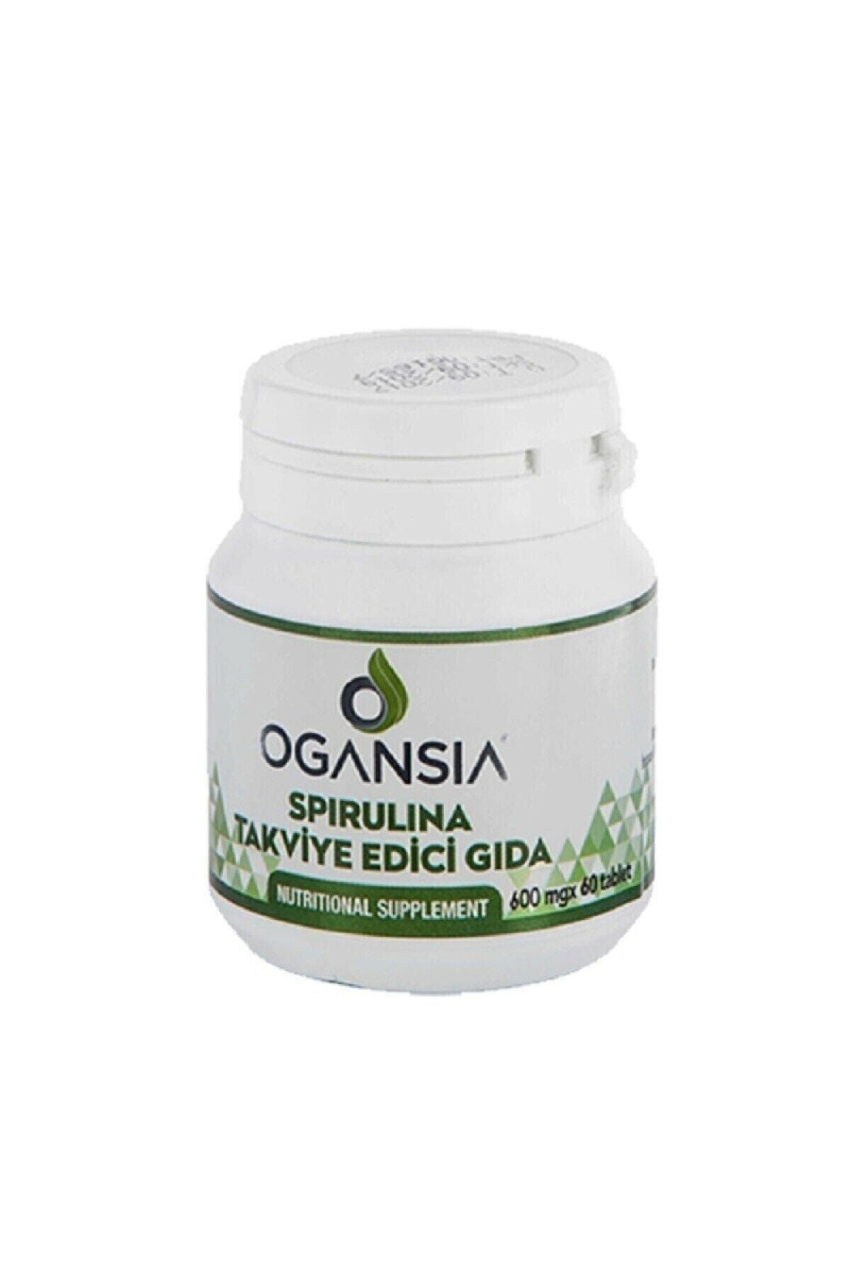 Ogansia Spirulina Takviye Edici Gıda 600 Mg 60 Tablet Mw0002