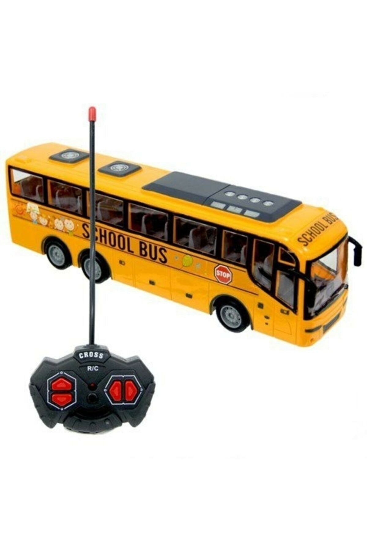 can oyuncak Uzaktan Kumandalı Okul Otobüsü Kumandalı Otobüs
