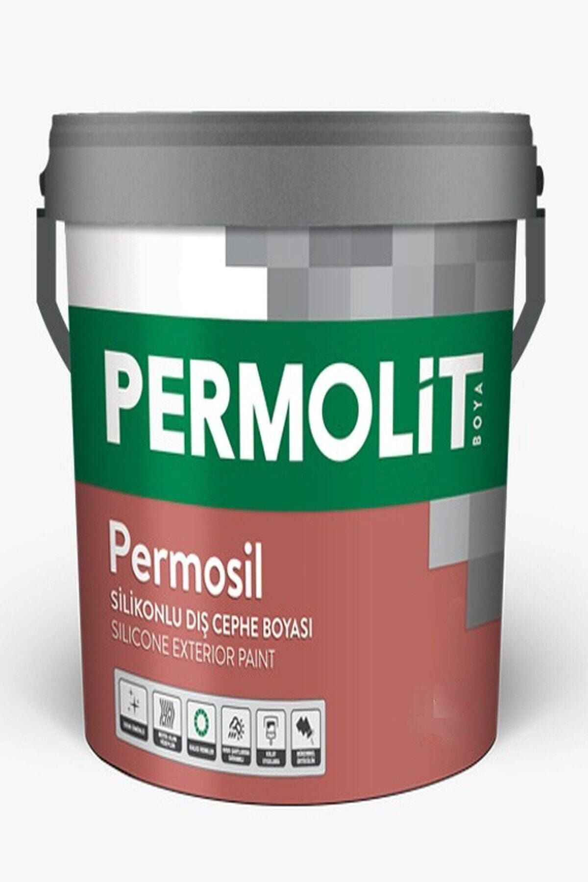 Permolit Permosil Silikonlu Dış Cephe Boyası Açık Krem
