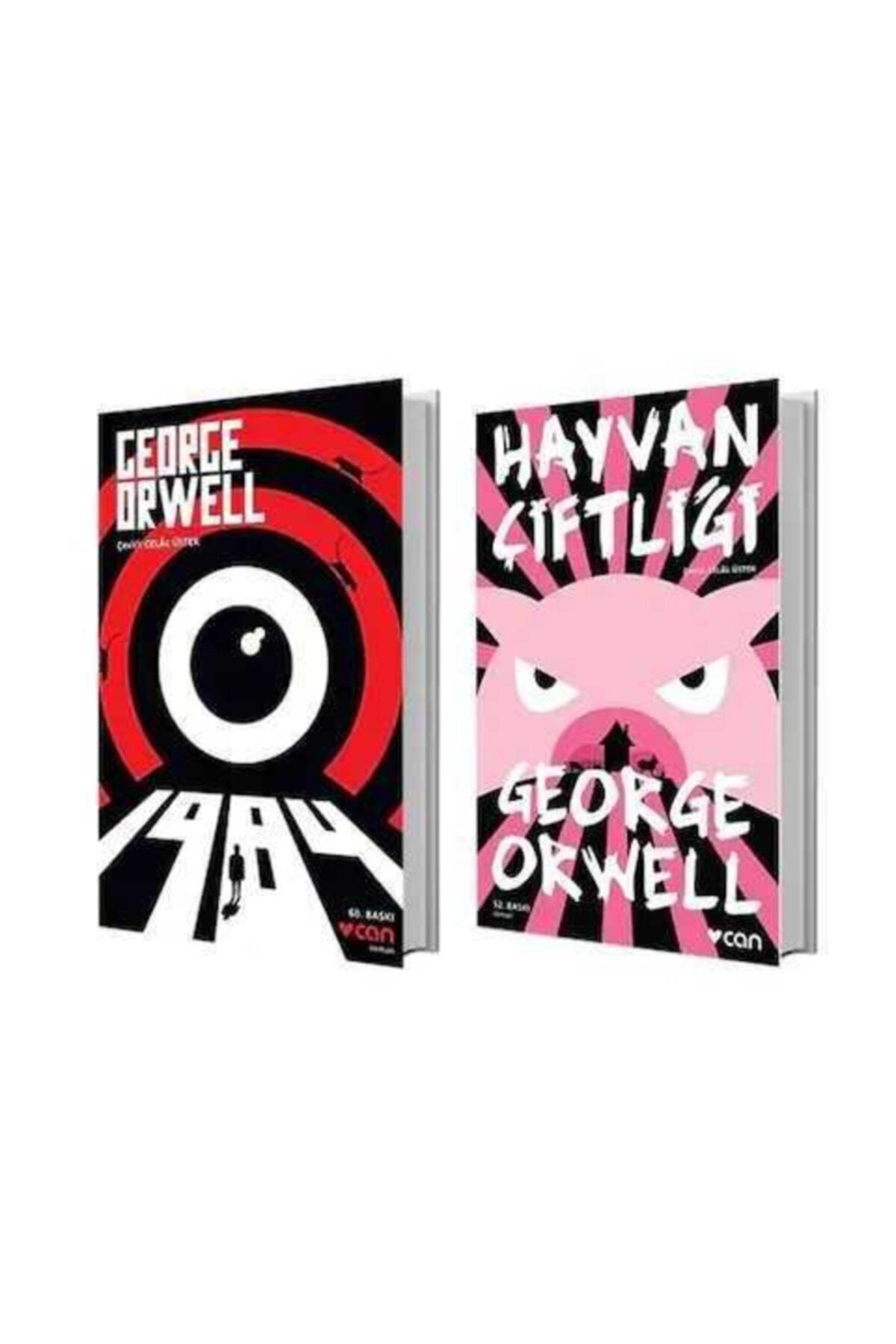 Can Yayınları Hayvan Çiftliği - 1984 - George Orwell 2 Kitap Bir Arada