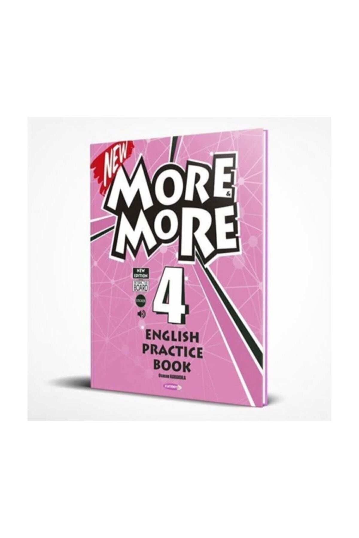 Kurmay Yayınları Elt More And More English 4 Practice Book Workbook ve 3 Hikaye Kitabı