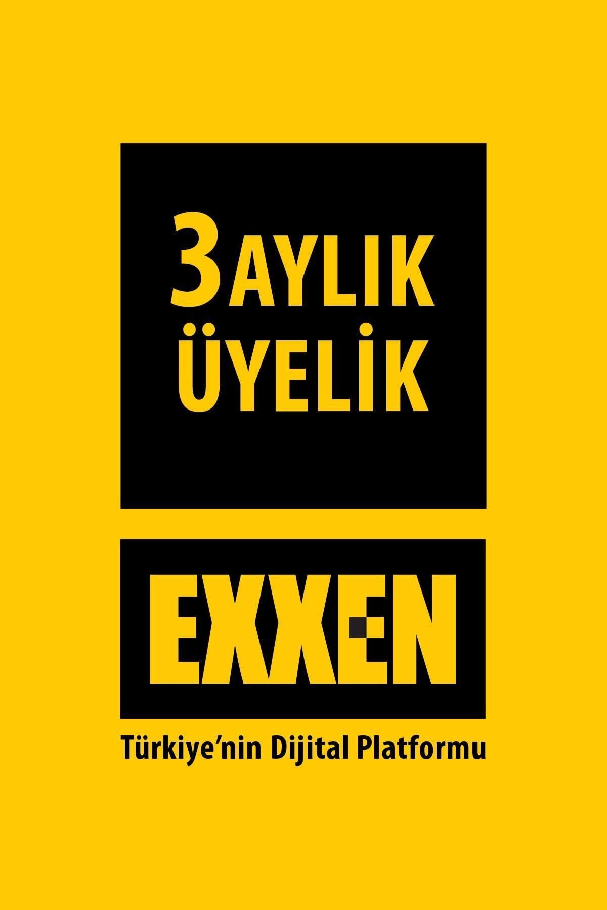 Exxen  Üyelik Kodu Dijital Reklamlı 3 Aylık