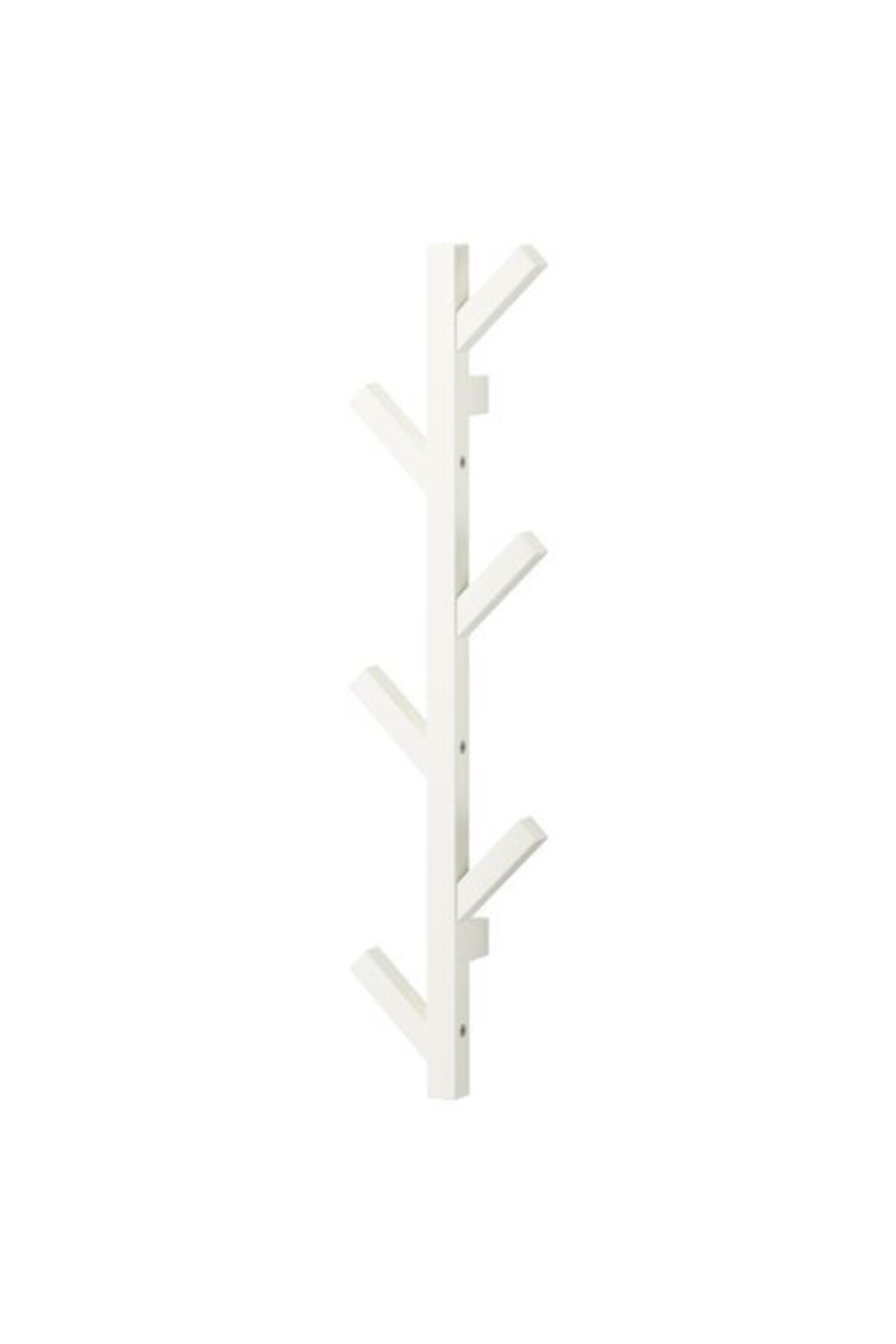 IKEA Beyaz Renk Duvar Askısı 78 Cm Meridyendukkan Masif Ağaç Askılık