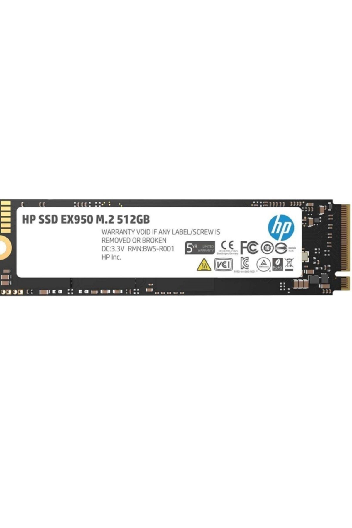 HP 512gb Ex950 5ms22aa 3500- 2250mb/s M2 Pcıe Nvme Gen3 Disk