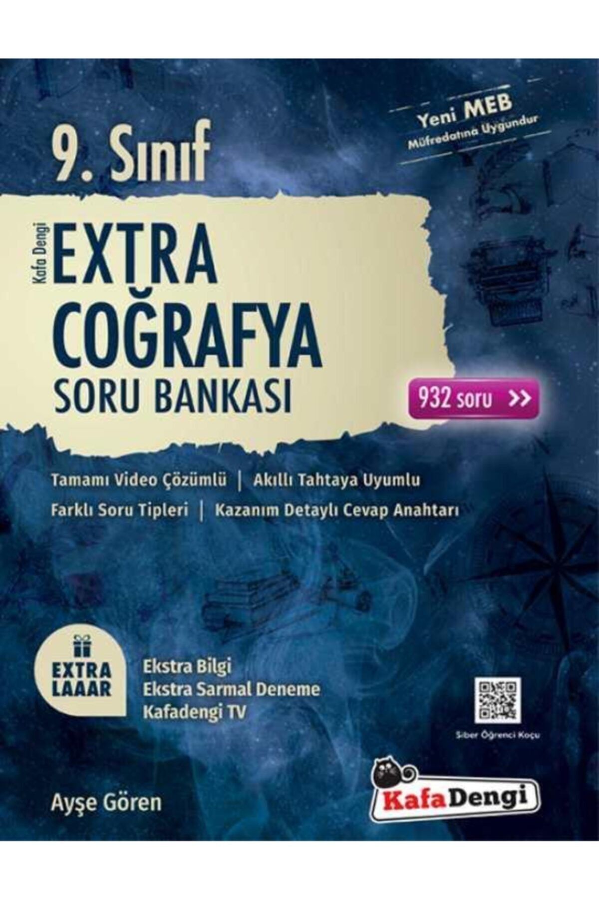 Kafa Dengi Yayınları Kafadengi 9. Sınıf Extra Coğrafya Video Çözümlü Soru Bankası Yni