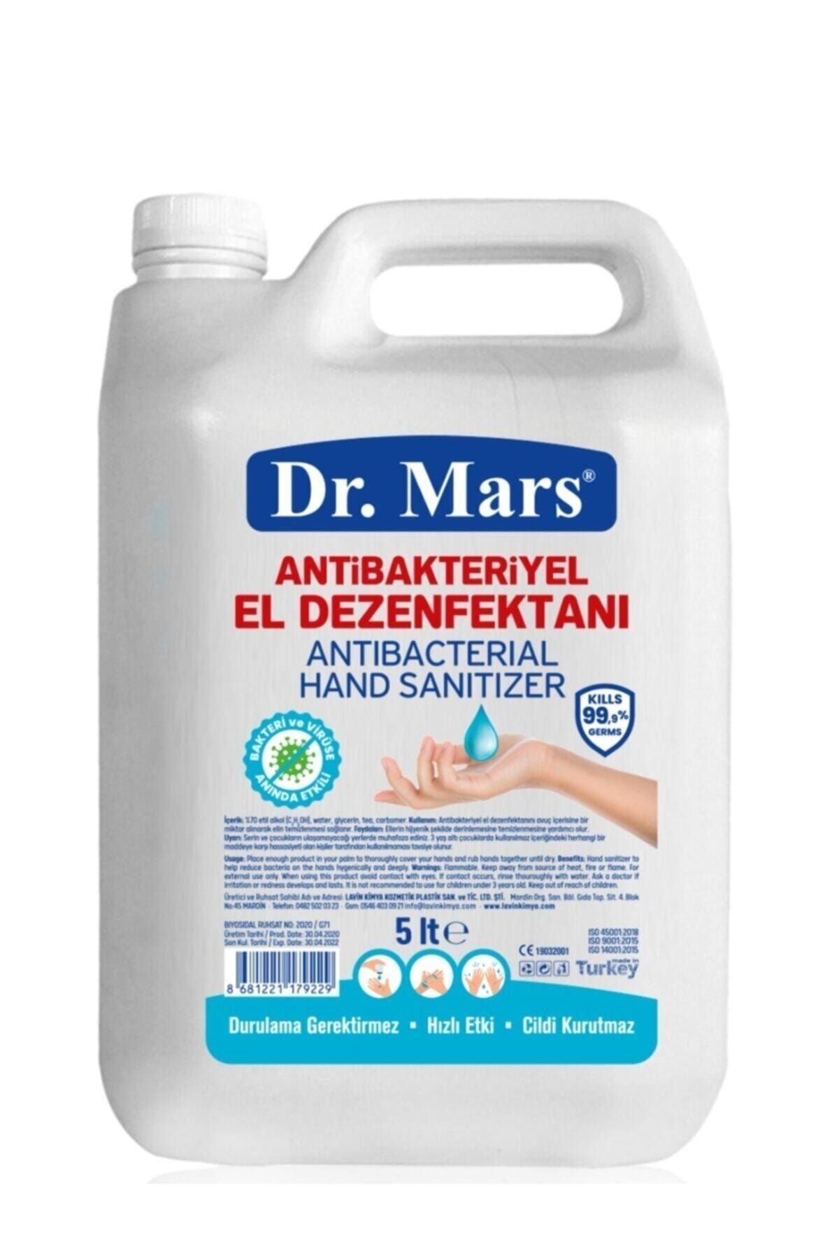DR.MARS El Dezenfektanı 5 lt 1 Adet