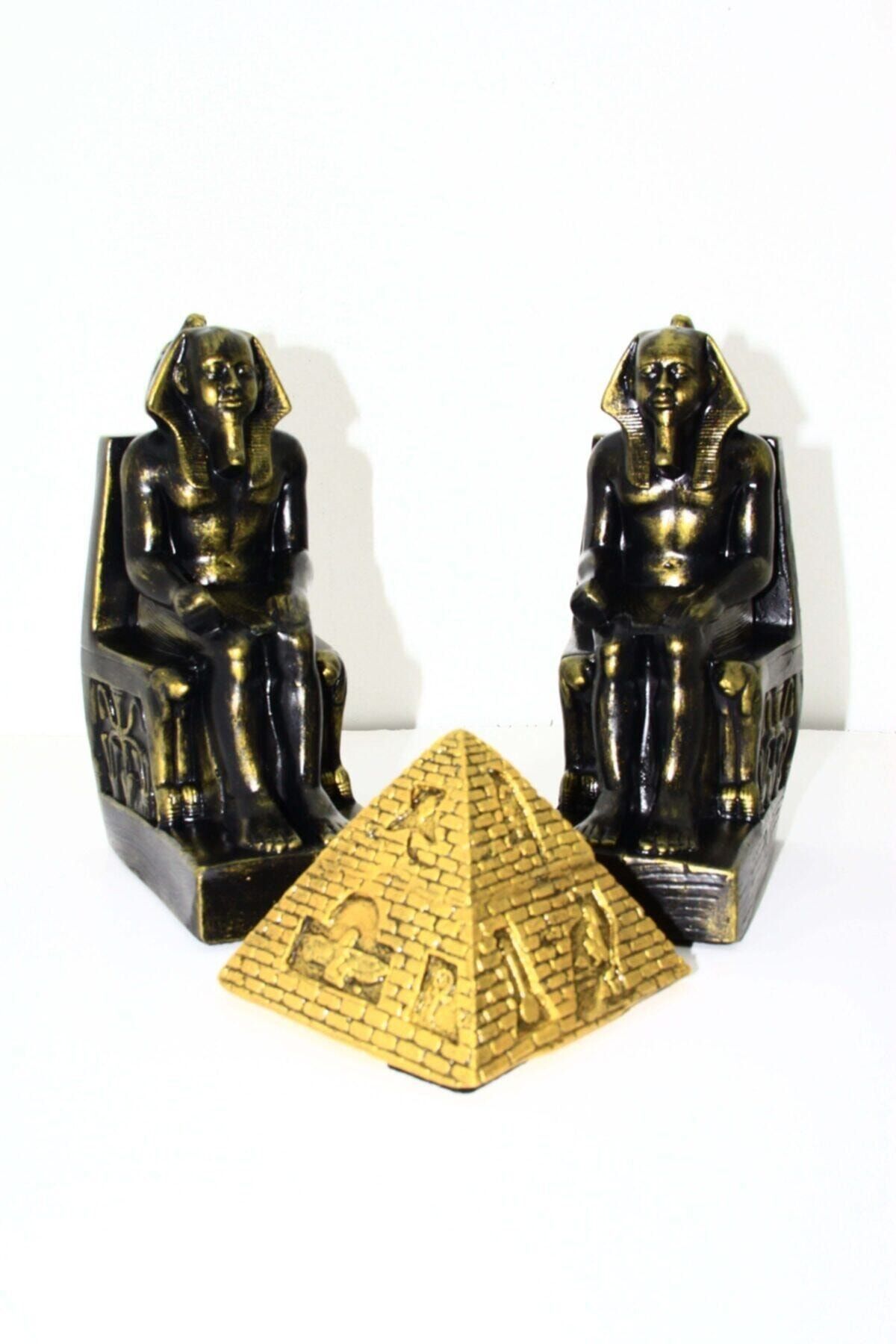 Damla Hediyelik Ramses Kitap Tutucu+mısır Piramit Biblo Hediye
