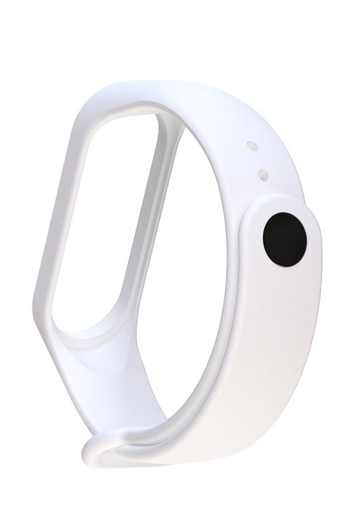 Robotekno Xiaomi Mi Band 2 Uyumlu Kordon Kayış Akıllı Saat Kordonu - Beyaz