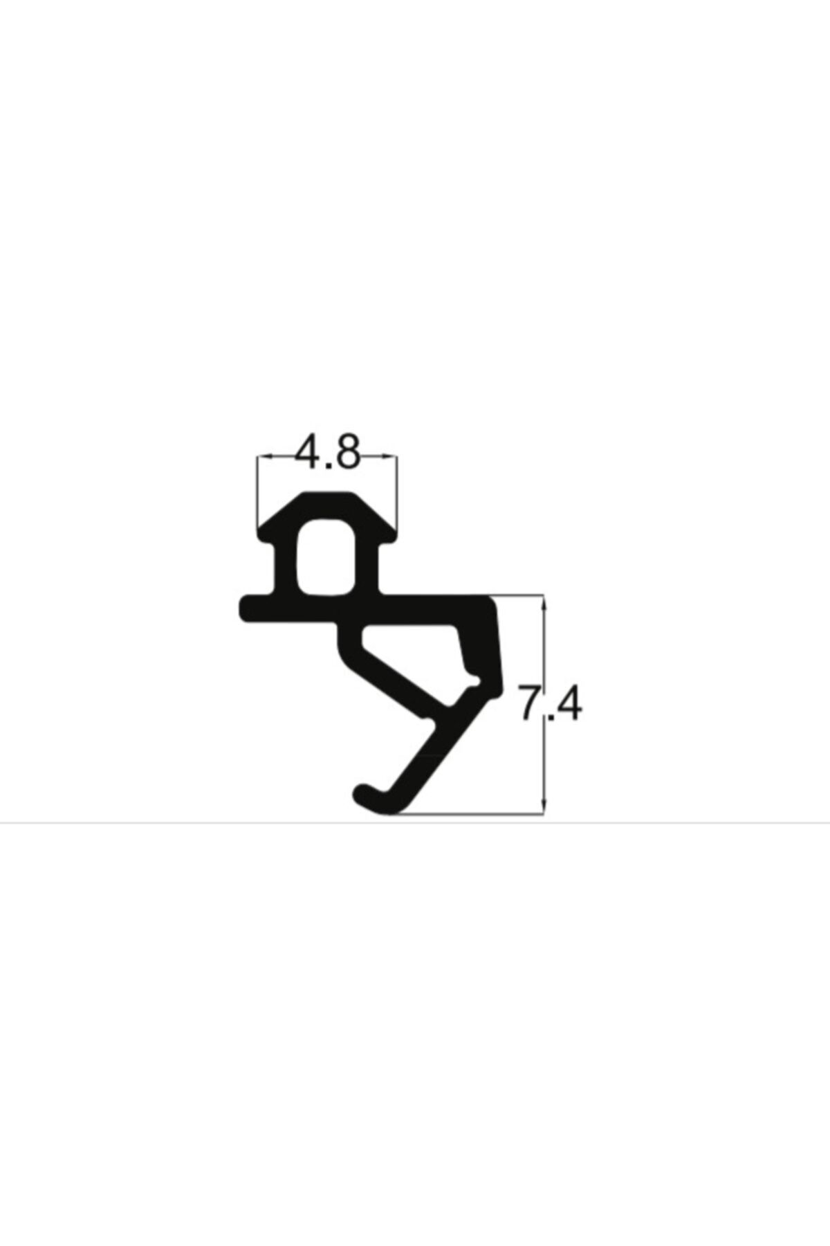 SEÇİL Pvc Pimapen Kapı-pencere Fitili-contası Pak-19 Siyah 20 Metre