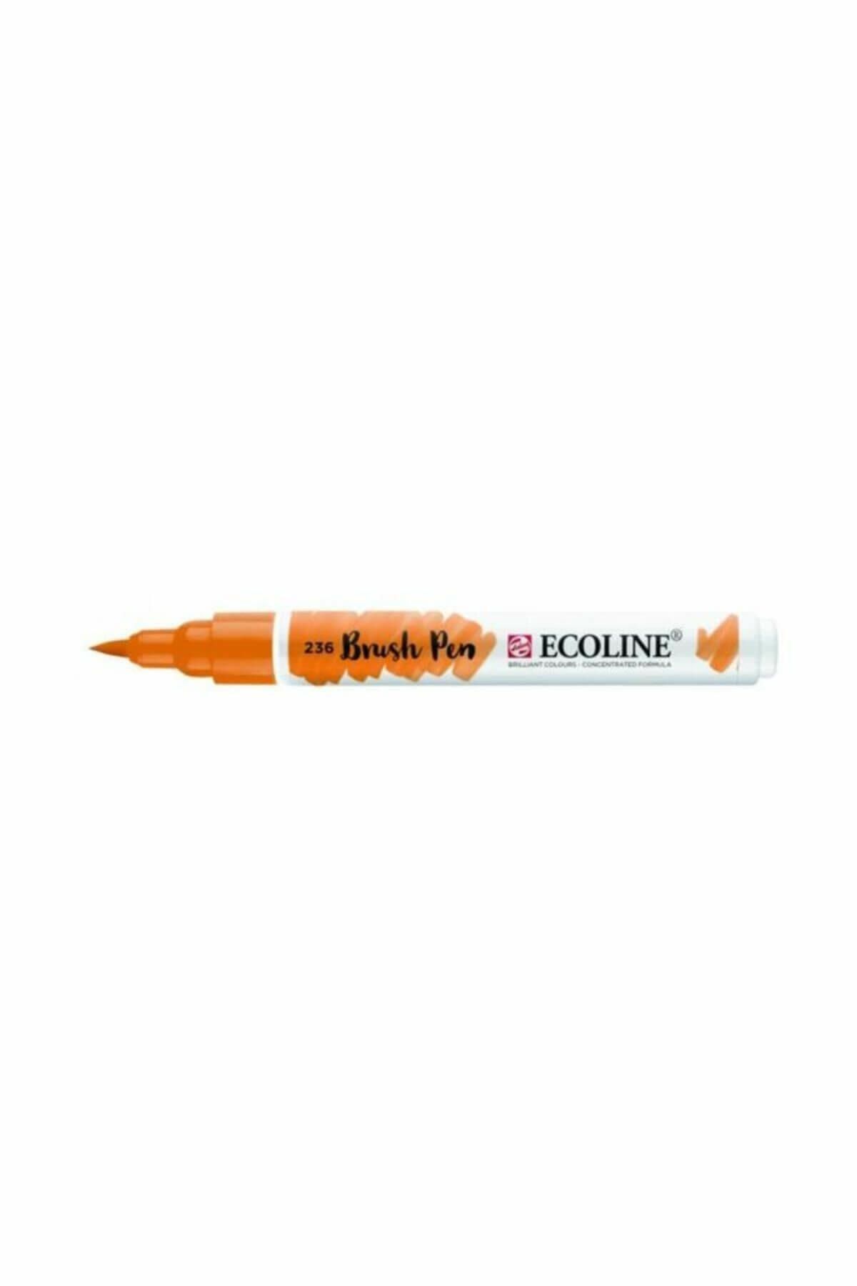 Talens Ecoline Brush Pen Fırça Uçlu Kalem 236 Light Orange