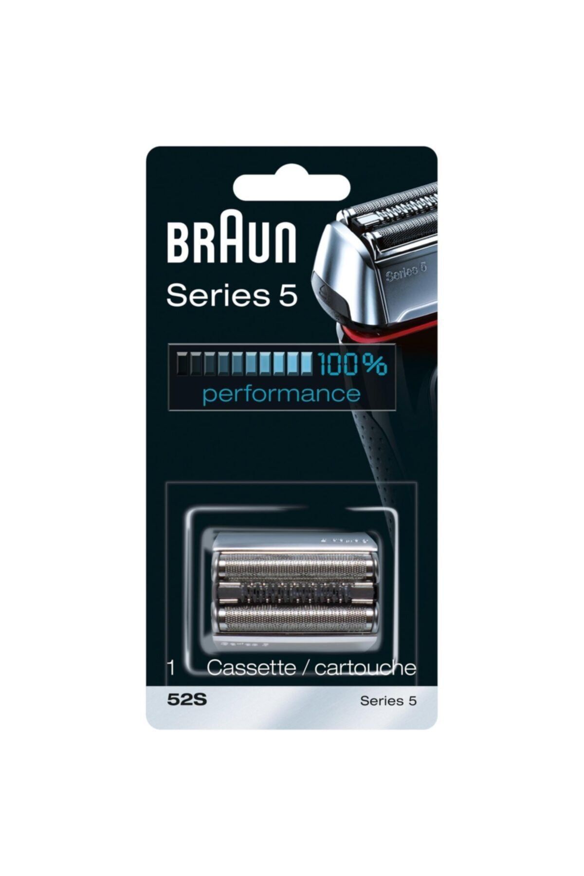 Braun 5 Serisi Tıraş Makinesi Yedek Başlığı 52s (gümüş)