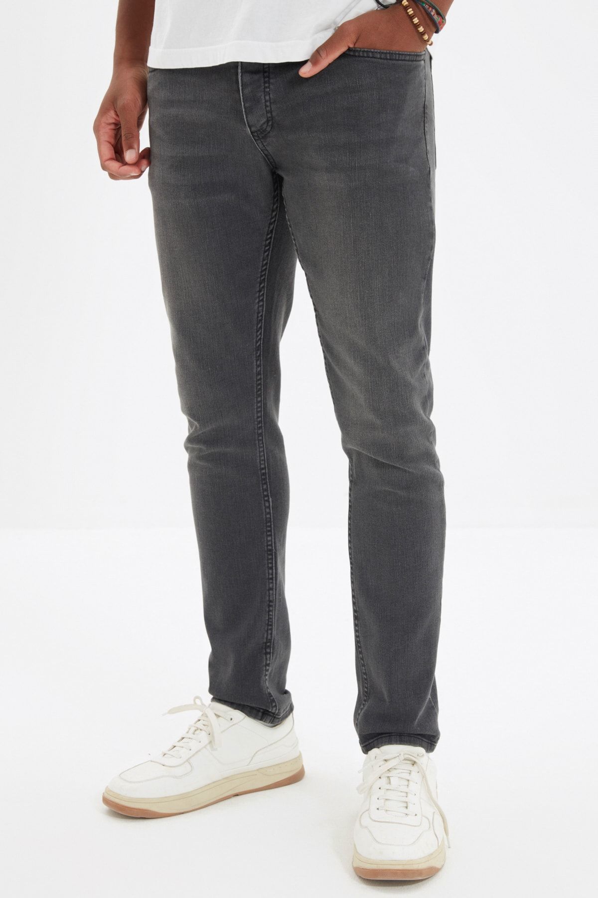 TRENDYOL MAN Gri  Skinny Fit Jeans TMNAW22JE0210