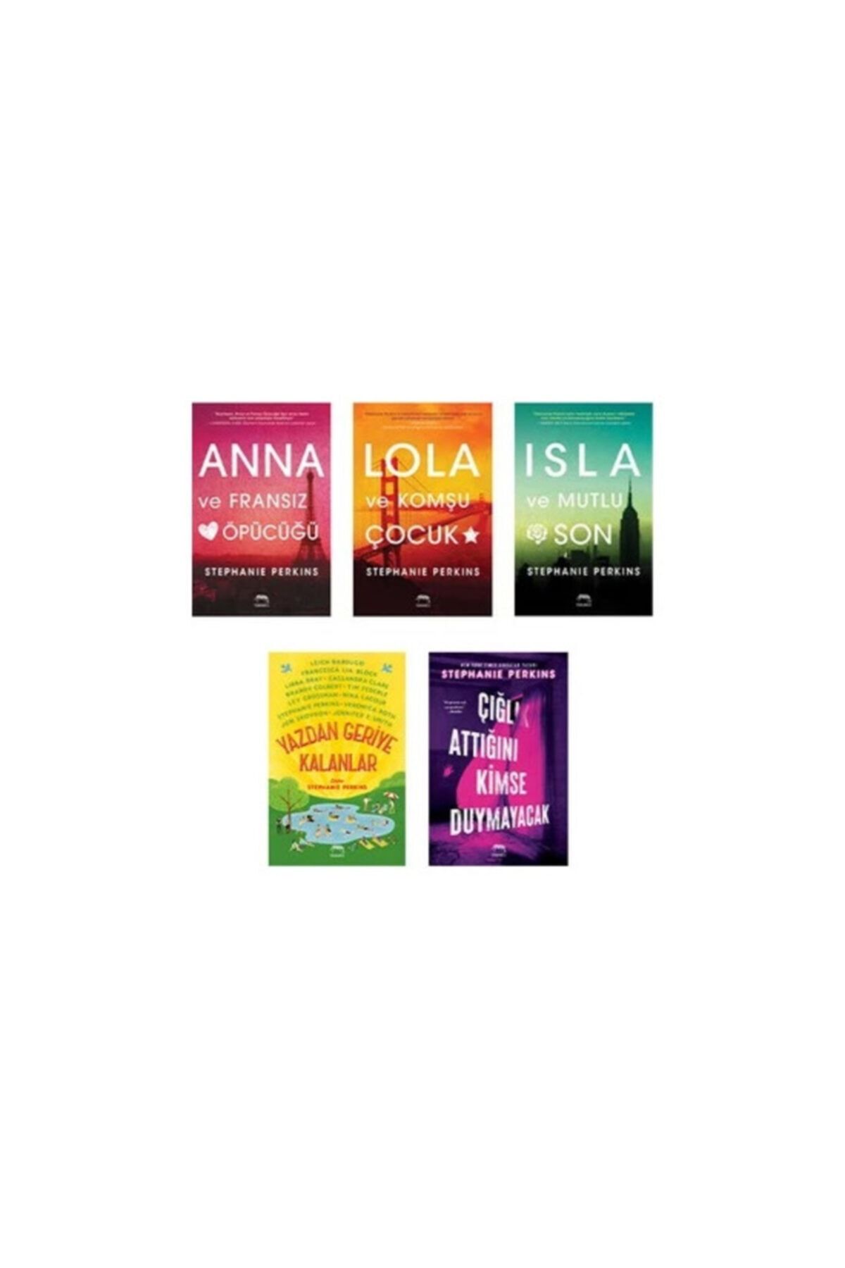 Yabancı Yayınları Stephanie Perkins 5 Kitap Ciltli Set - Anna Ve Fransız Öpücüğü - Lola Ve Komşu Çocuk