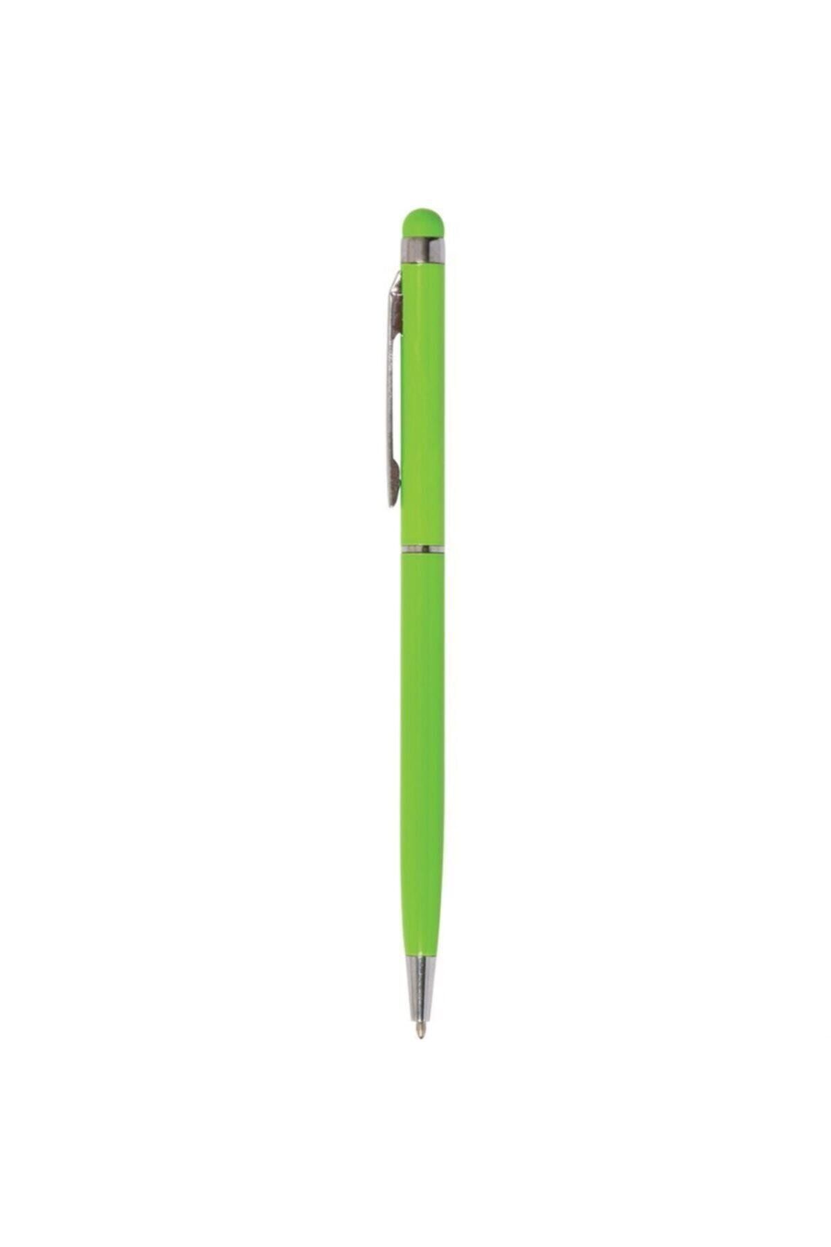 CAN TREND Tablet Telefon Kalemi Dokunmatik Metal Tükenmez Kalem Fıstık Yeşili