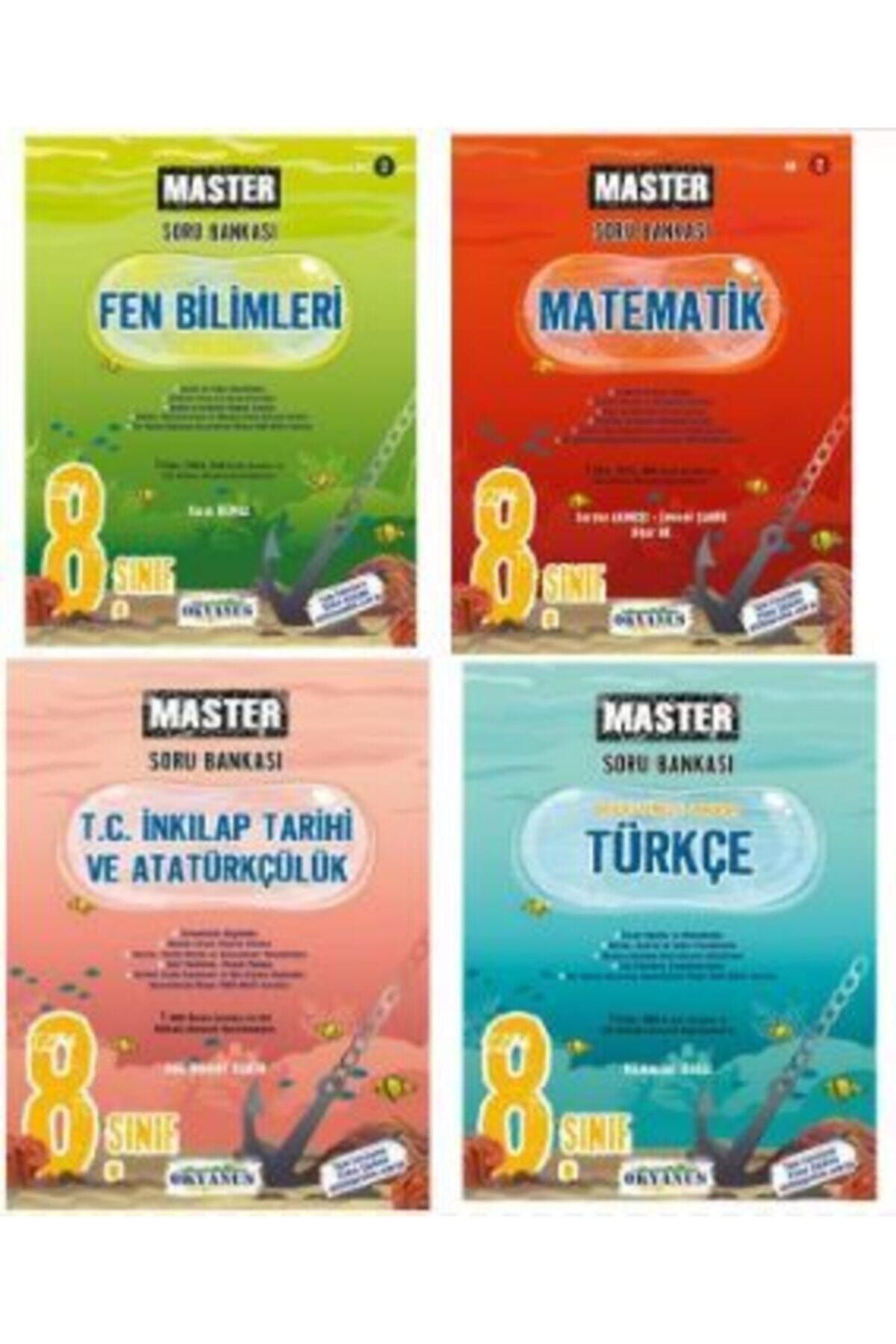 Okyanus Yayınları 8.sınıf Lgs Master Matematik Fen Türkçe Inkilap Soru Seti 2020