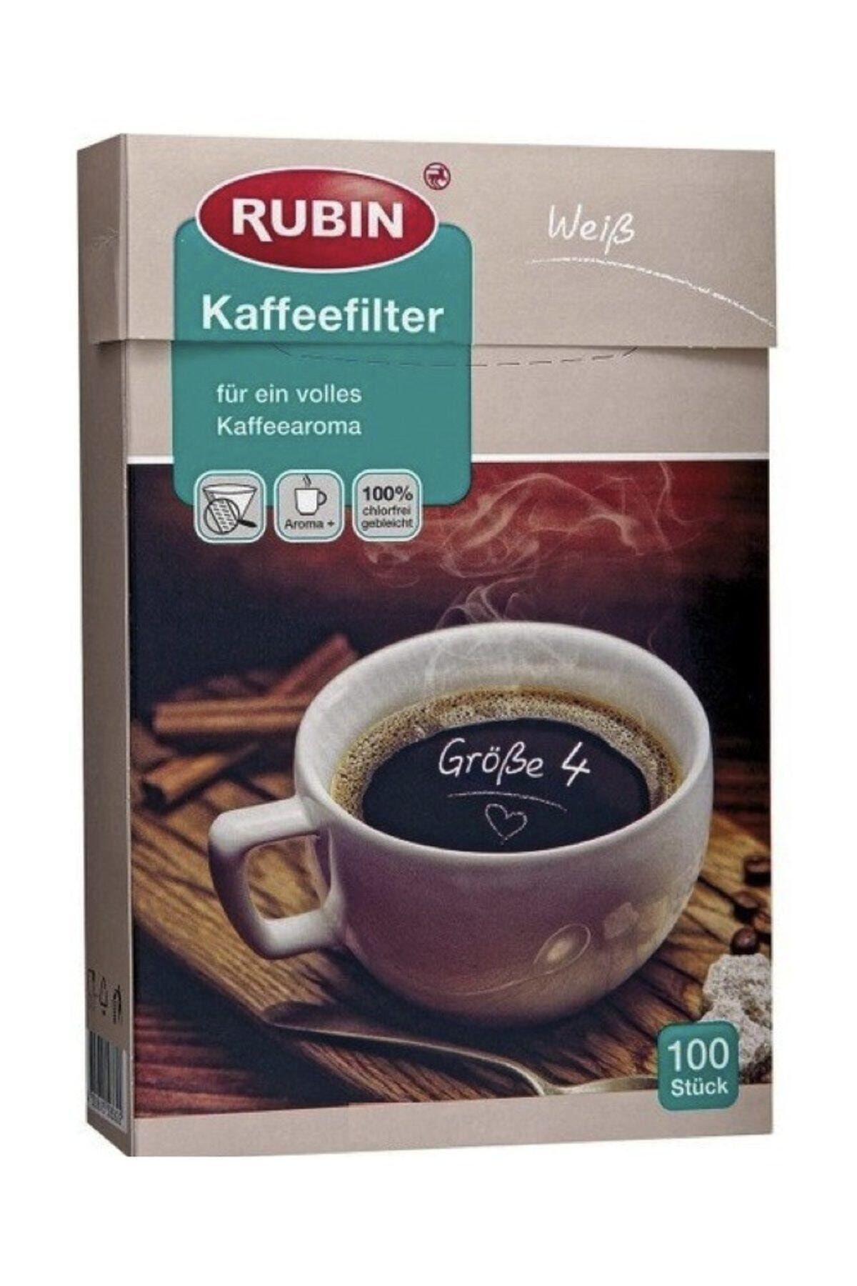 Rubin Büyük Boy Kahve Filtresi Naturel Kağıt