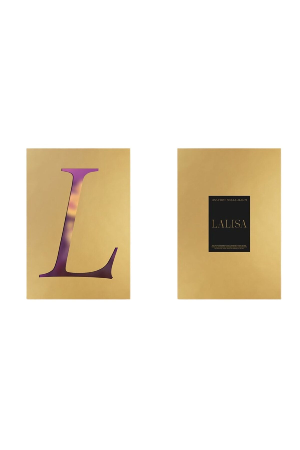 Blackpink Lisa Lalisa Albüm (gold Versiyon)