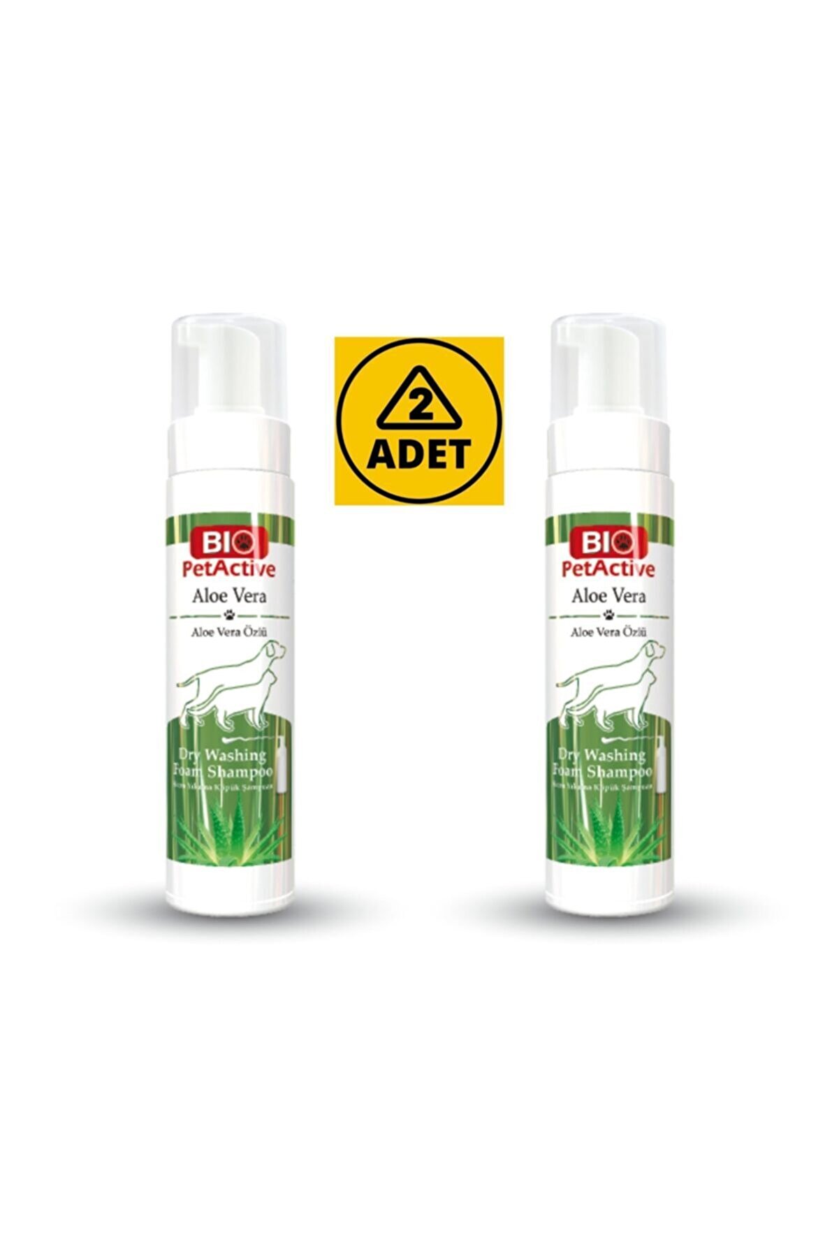 Bio PetActive Aloe Vera Özlü Kuru Yıkama Köpük Şampuanı 200 Ml.