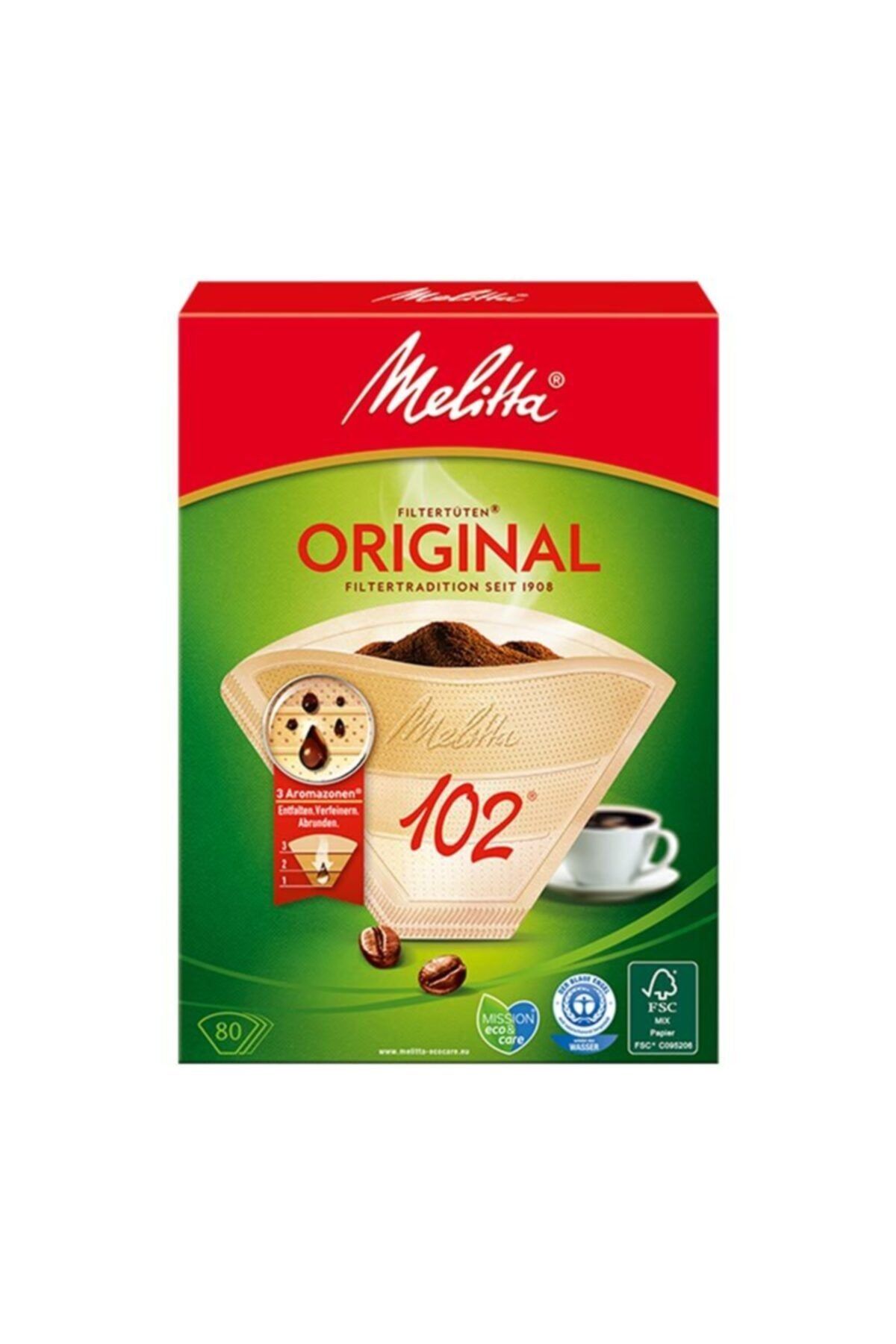 melitta 102 Original Aromazones Kahve Filtre Kağıdı