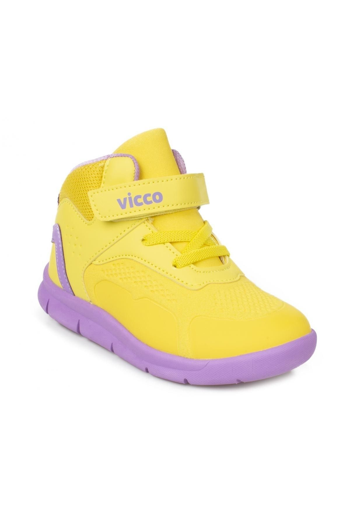 Vicco Nano Hafif Kız Çocuk Sarı Günlük Ayakkabı