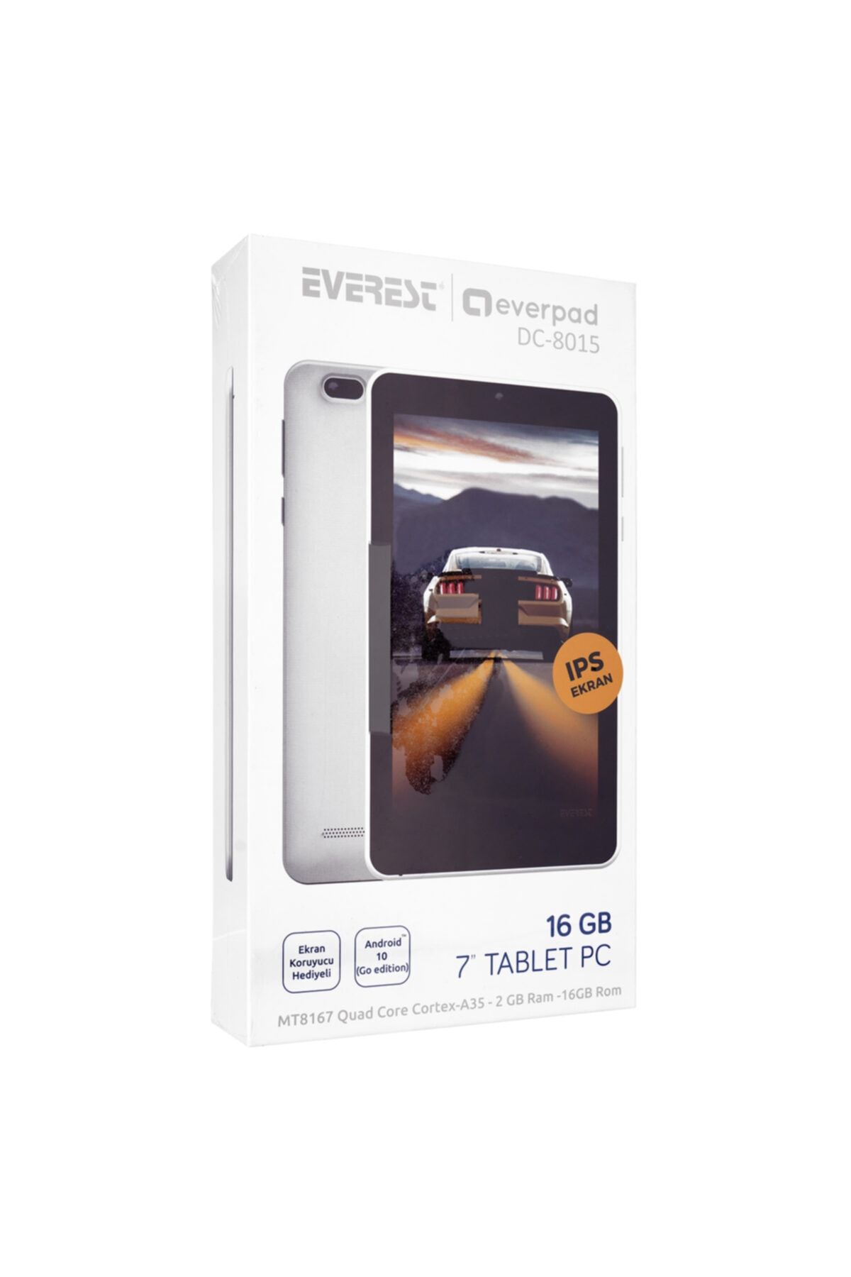 Everest Everpad Dc-8015 7 Inc Beyaz Wifi 2gb 16gb Android Tablet