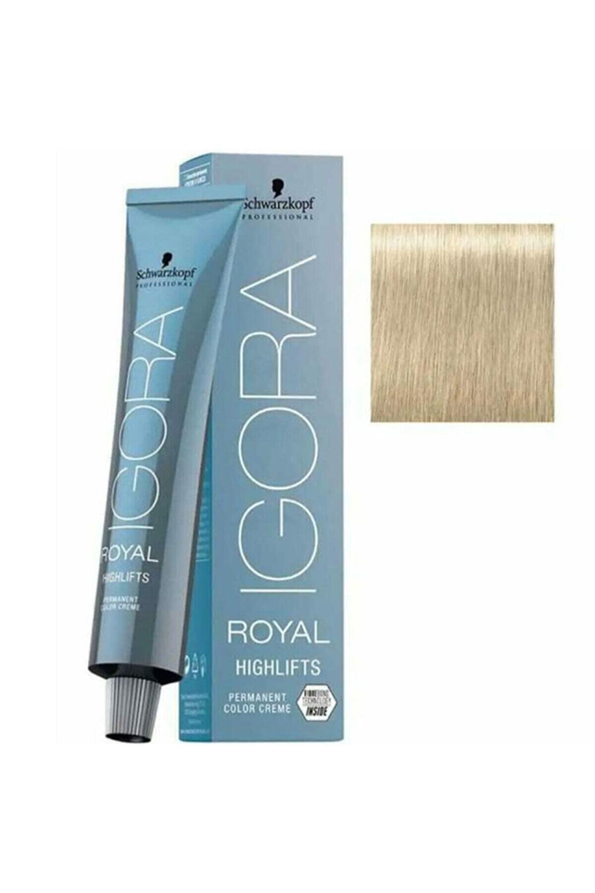 Igora Royal Highlifts Permanet Color Creme - Saç Boyası No: 10-1 Ultra Sarı Sandre 60ml