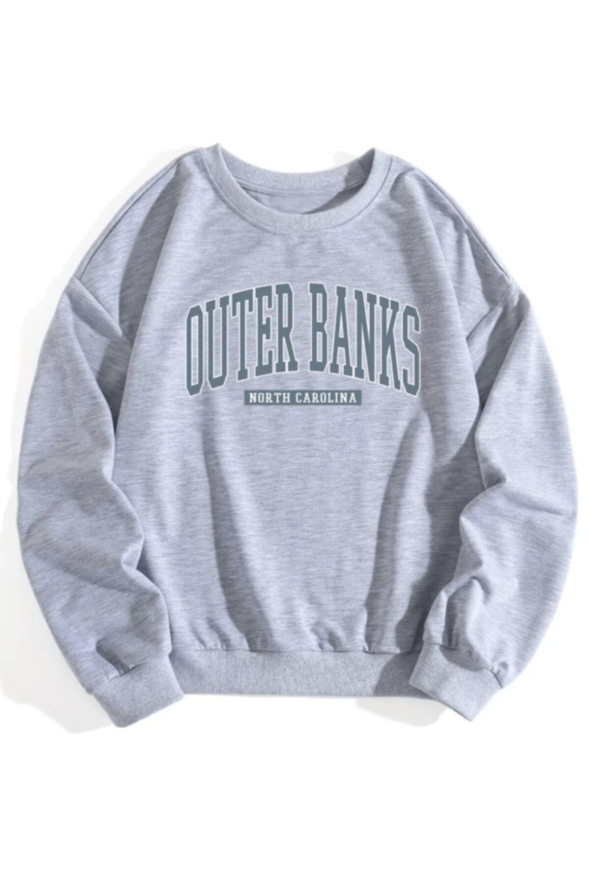 ALİKA Kadın Gri Outer Banks Oversize Sweatshirt