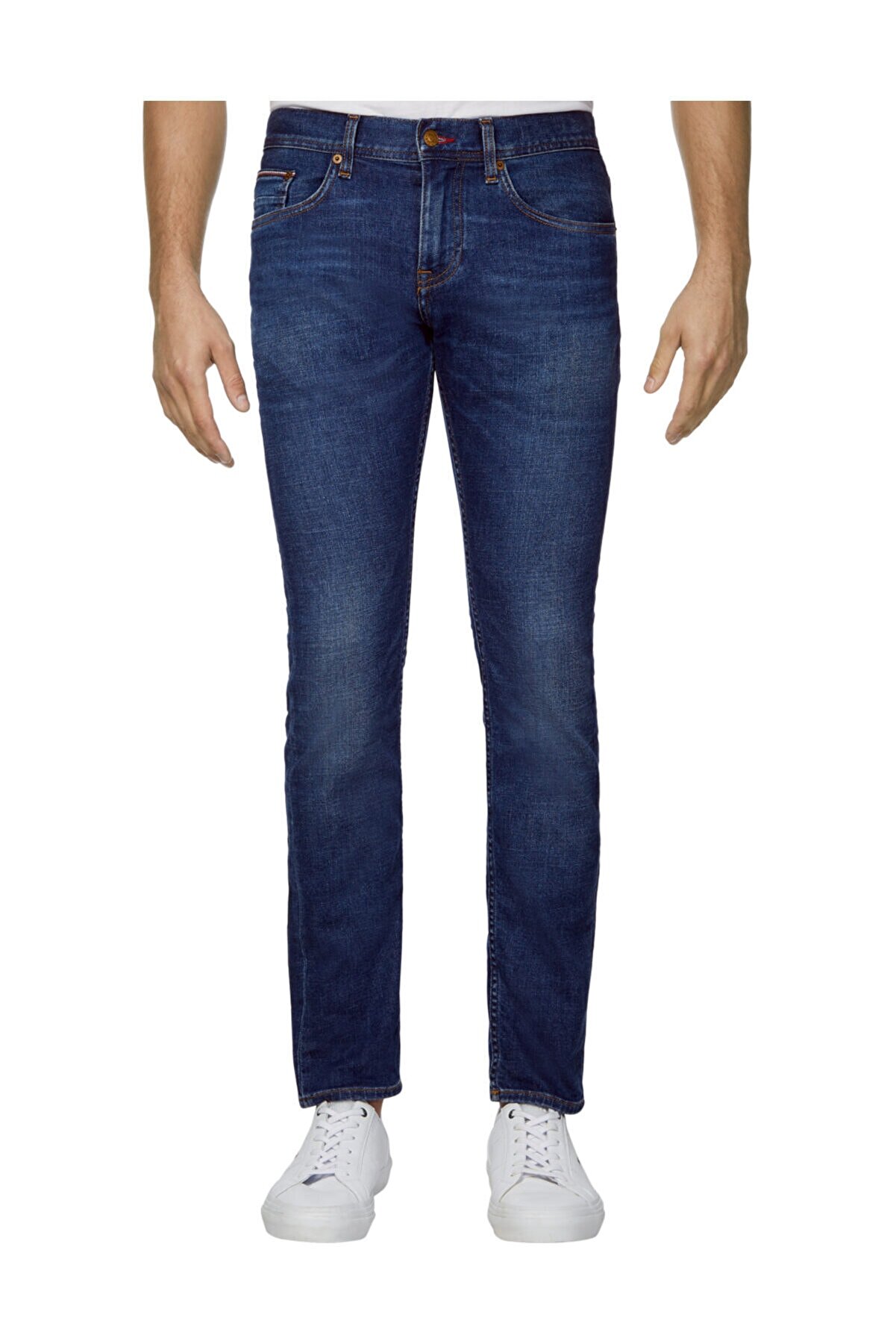 Tommy Hilfiger Erkek Denim Jeans Xtr Slim Layton Pstr Pelion Blue MW0MW12550