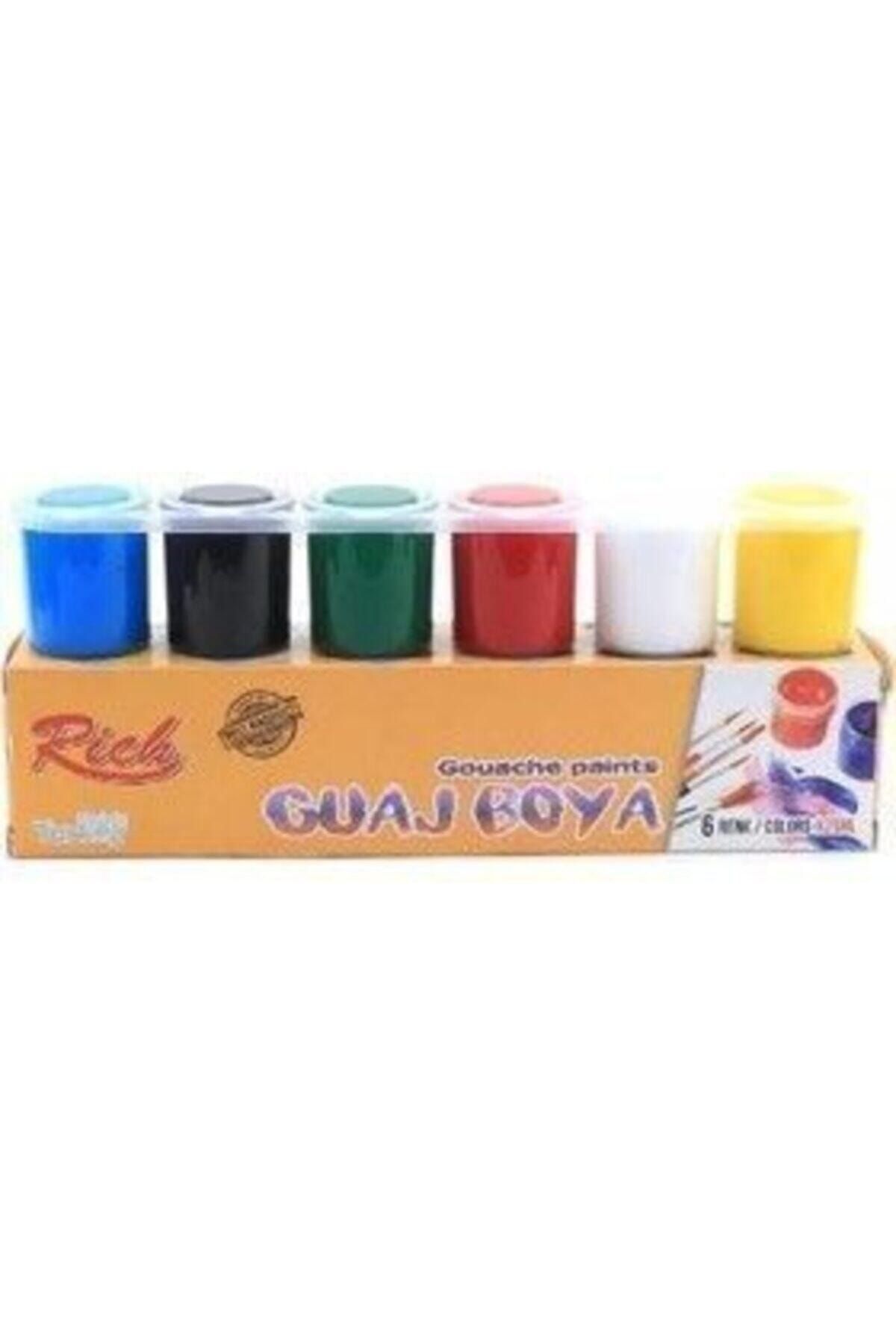 Rich Guaj Boyası 6 Renk Set