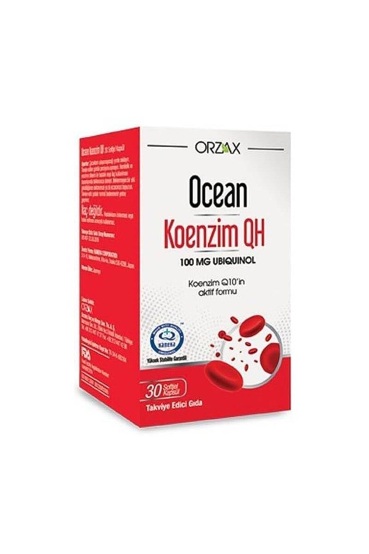 Ocean Orzax Ocean Koenzim Qh 30 Kapsül