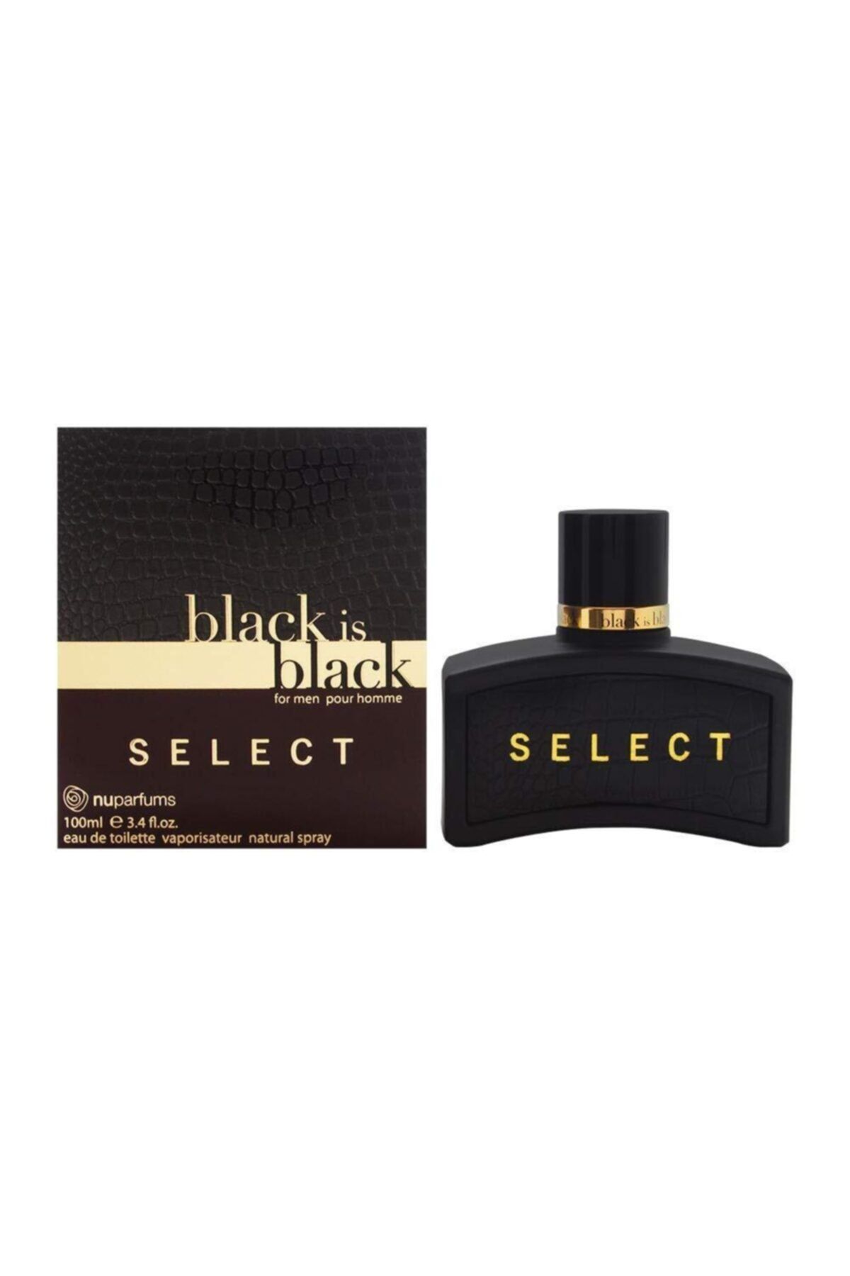 nu Black Is Black - Select Edt 100ml Erkek Parfüm 875990001043