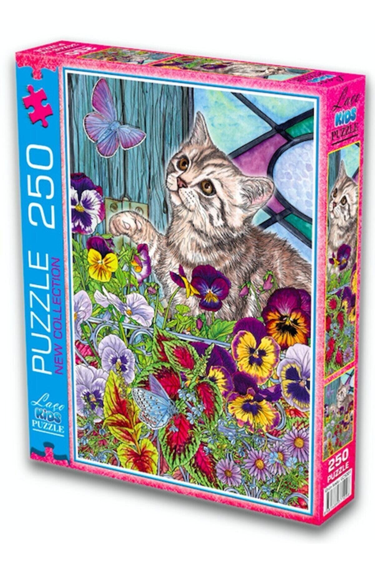 LAÇO KİDS 250 Parça Sevimli Kedi Puzzle