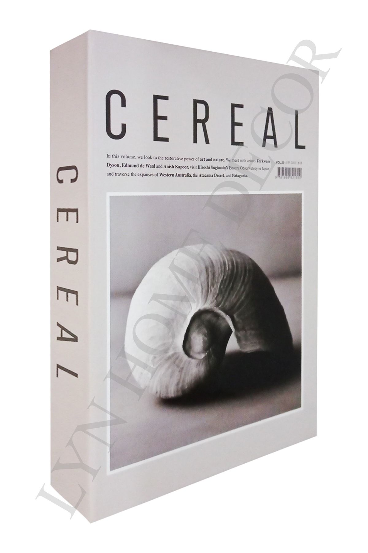 LYN HOME & DECOR Cereal Art And Nature Dekoratif Kitap Kutu
