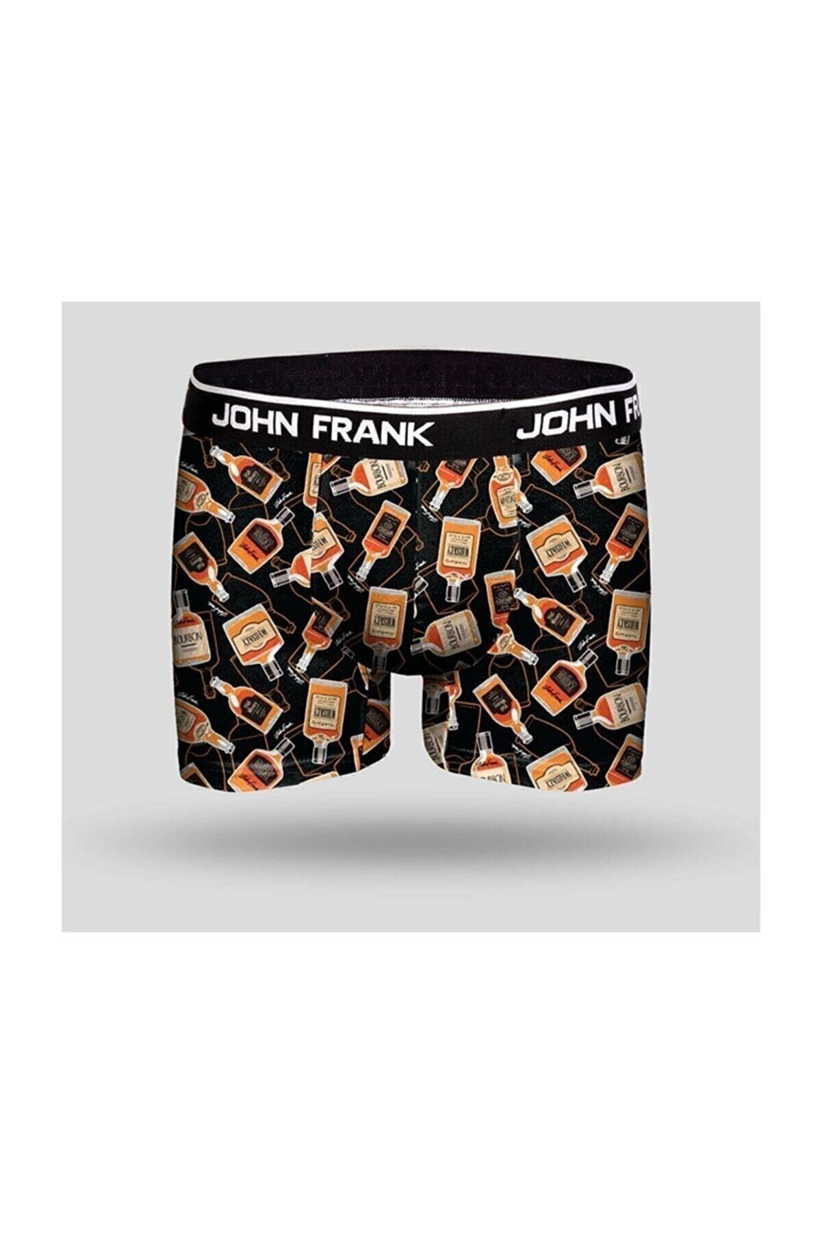John Frank Erkek Baskılı Boxer Jfbd249