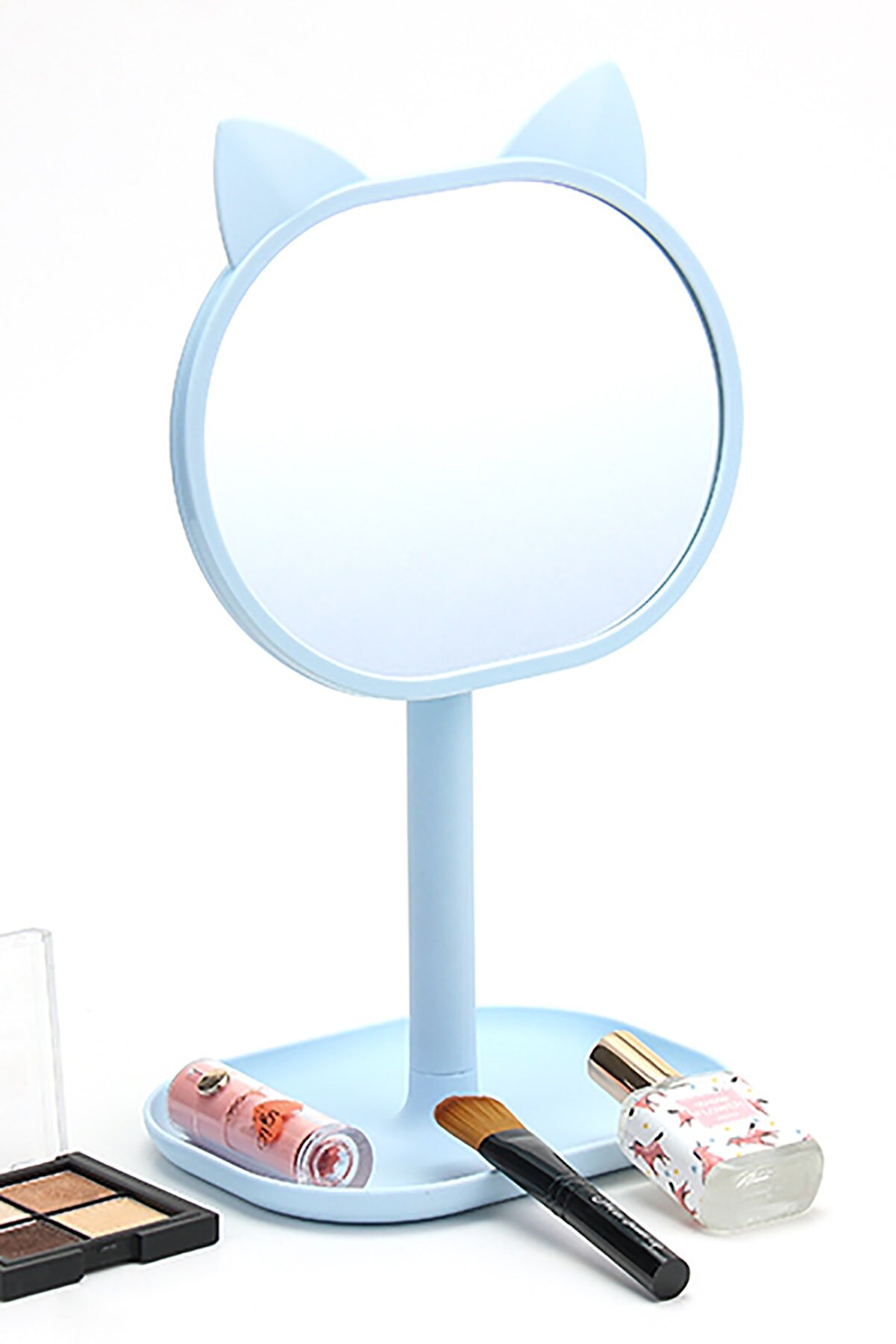 YOYOSO Kedi Kulaklı Masa Üstü Ayna 19.3 X 31 Cm