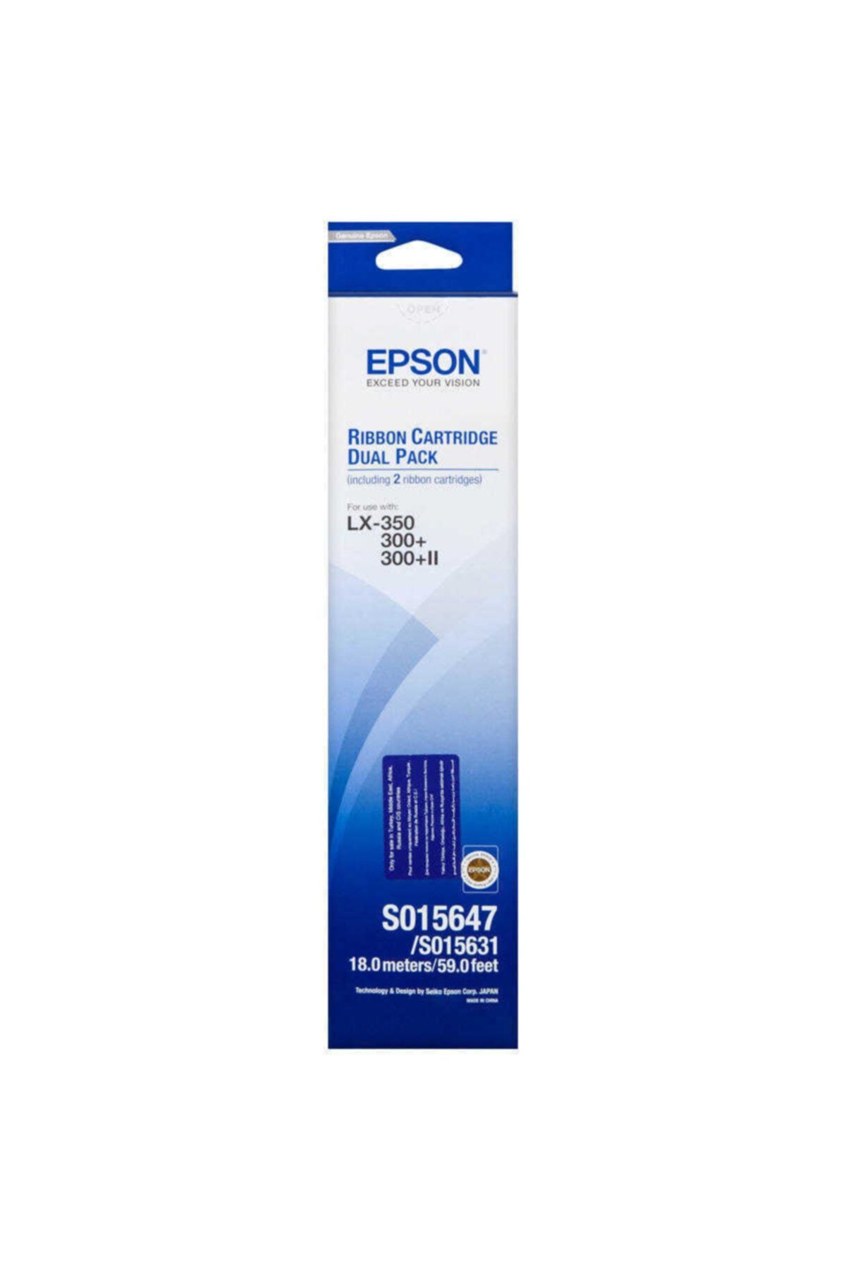 Epson Lx-350/c13s015647 Orijinal Şerit 2li