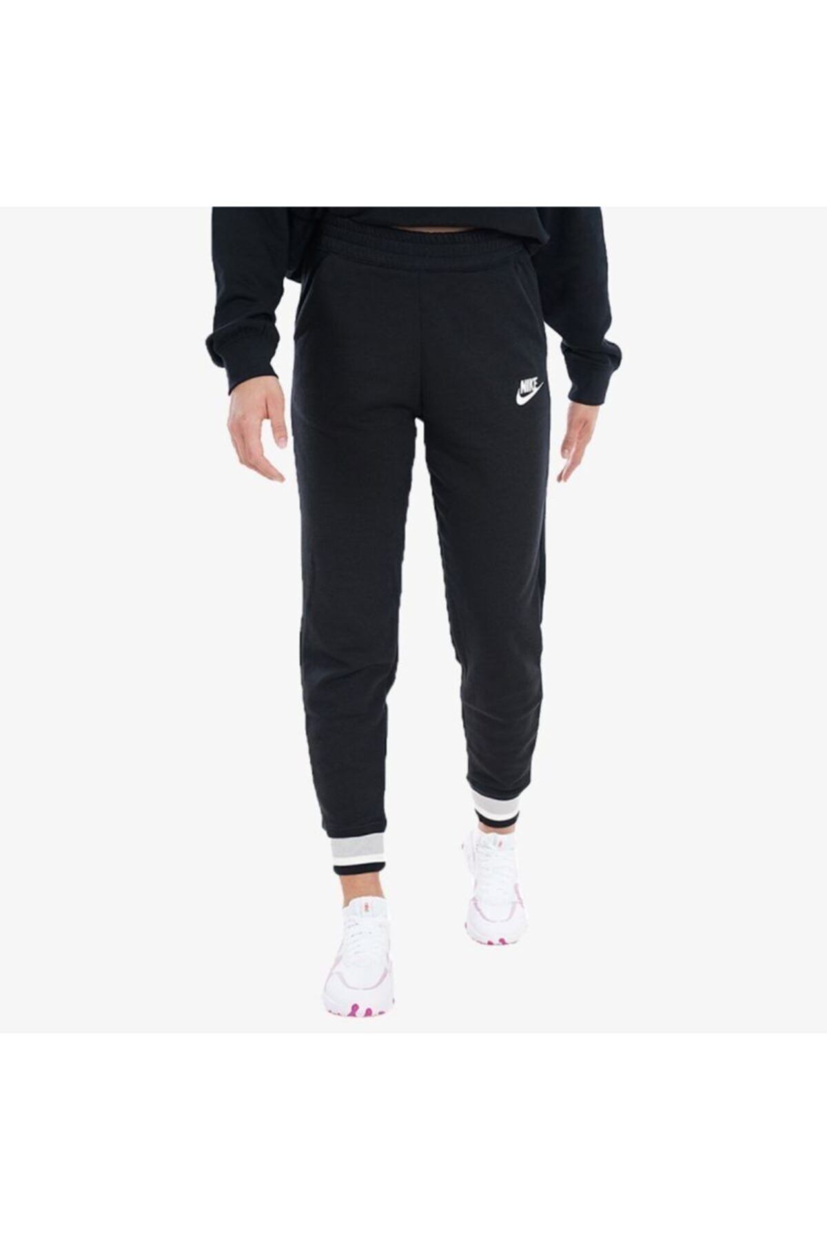 Nike Kadın Siyah Sportswear Heritage Fleece Pants Cu5909-011-011