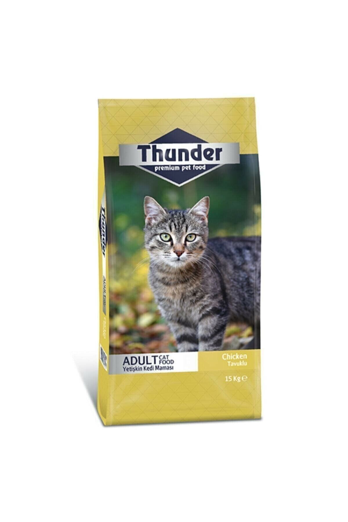 Thunder Tavuklu Yetişkin Kedi Maması 15kg